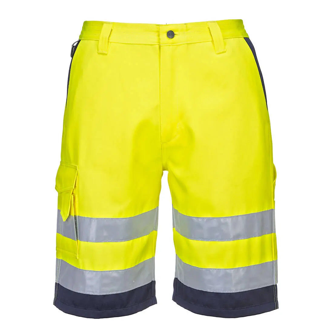 Leichte Warnschutz Mischgewebe-Shorts L043 - KERA Arbeitsschutz