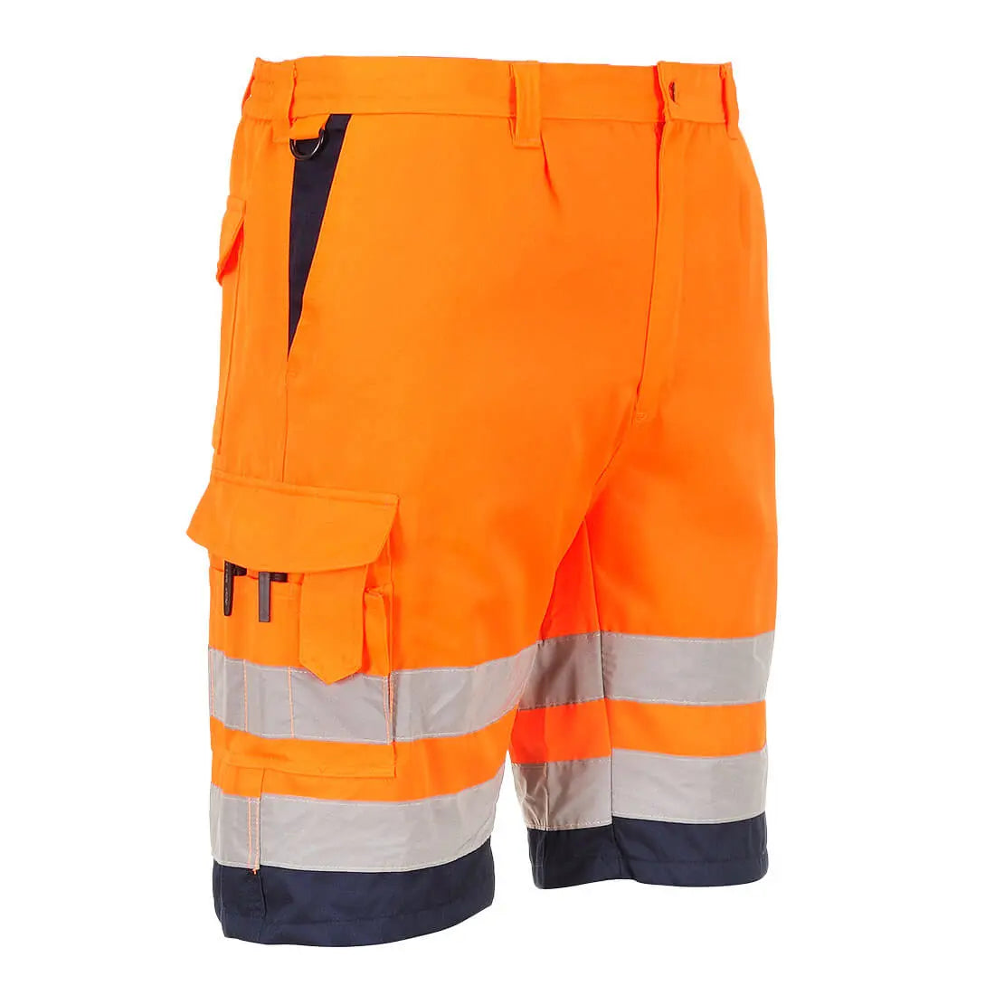 Leichte Warnschutz Mischgewebe-Shorts L043 - KERA Arbeitsschutz