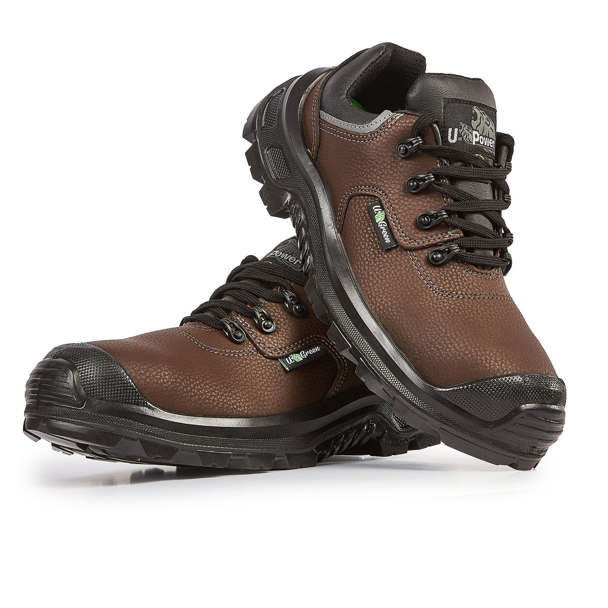U-Power Sicherheitshalbschuhe S3S MOJAVE UK s ESD BROWN / BLACK