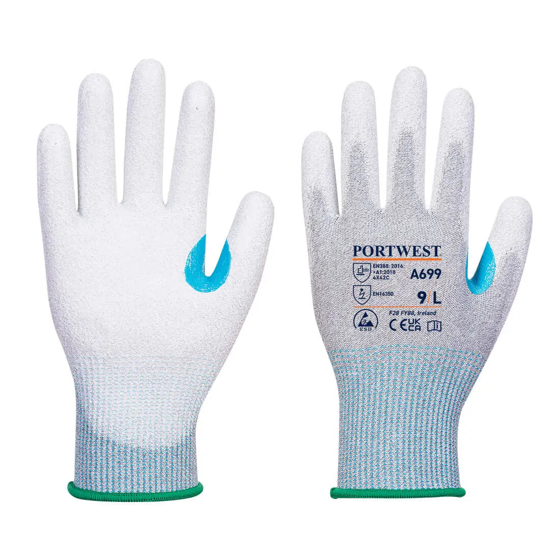 MR13 ESD PU Handschuh - 12er Pack A699 - KERA Arbeitsschutz
