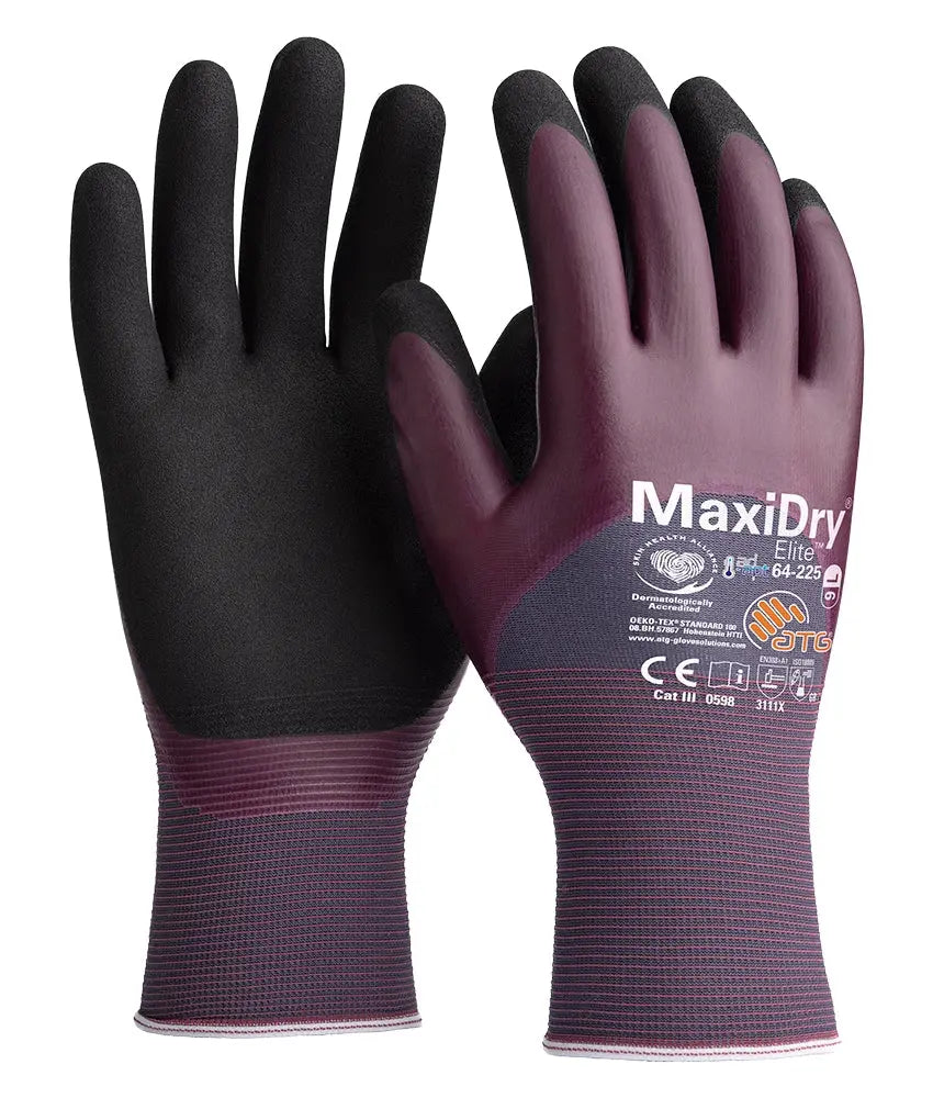 MaxiDry® Elite™ Nylon-Strickhandschuhe  (64-225)-72 Paar ATG®