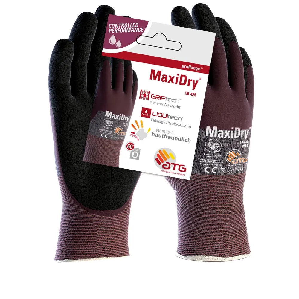 MaxiDry® Nylon-Strickhandschuhe (56-425 HCT), SB-Verpackung-72 Paar ATG®