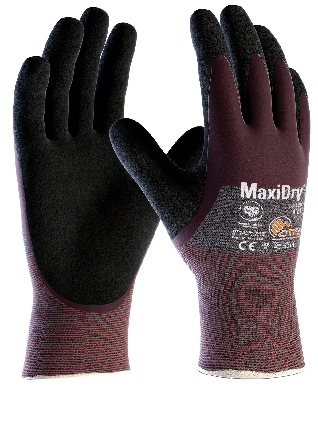 MaxiDry®  Nylon-Strickhandschuhe (56-425)-72 Paar ATG®