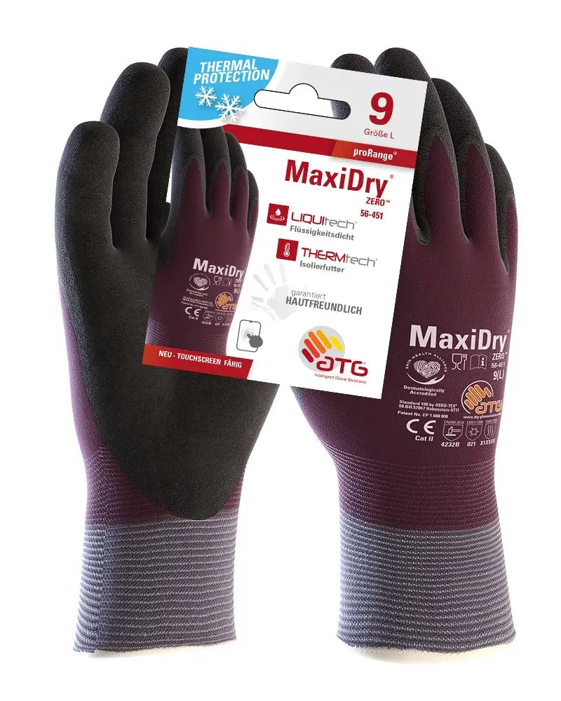 MaxiDry® Zero™ Nylon-Strickhandschuhe (56-451 HCT), SB-Verpackung-72 Paar ATG®