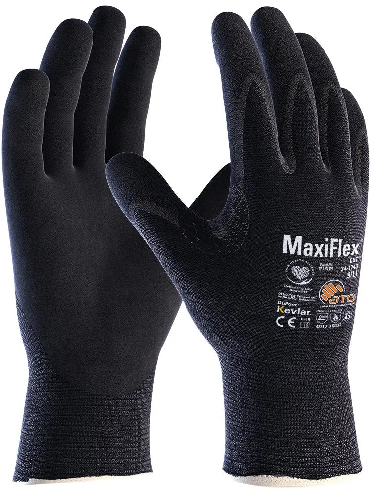 MaxiFlex® Cut™ Kevlar® Schnittschutz-Strickhandschuhe (34-1743) - KERA Arbeitsschutz