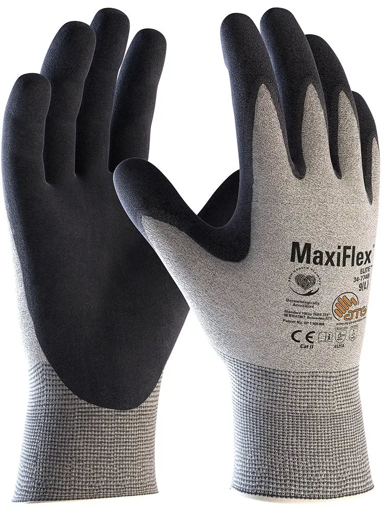 MaxiFlex® Elite™ ESD Nylon-Strickhandschuhe (34-774B) - KERA Arbeitsschutz