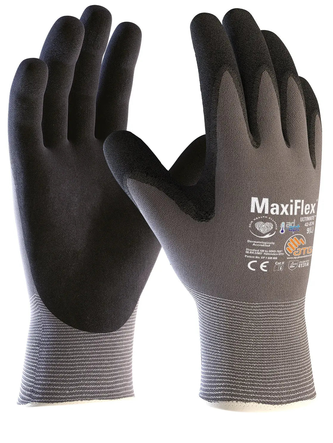 MaxiFlex® Ultimate™ AD-APT® Nylon-Strickhandschuhe (42-874) - KERA Arbeitsschutz