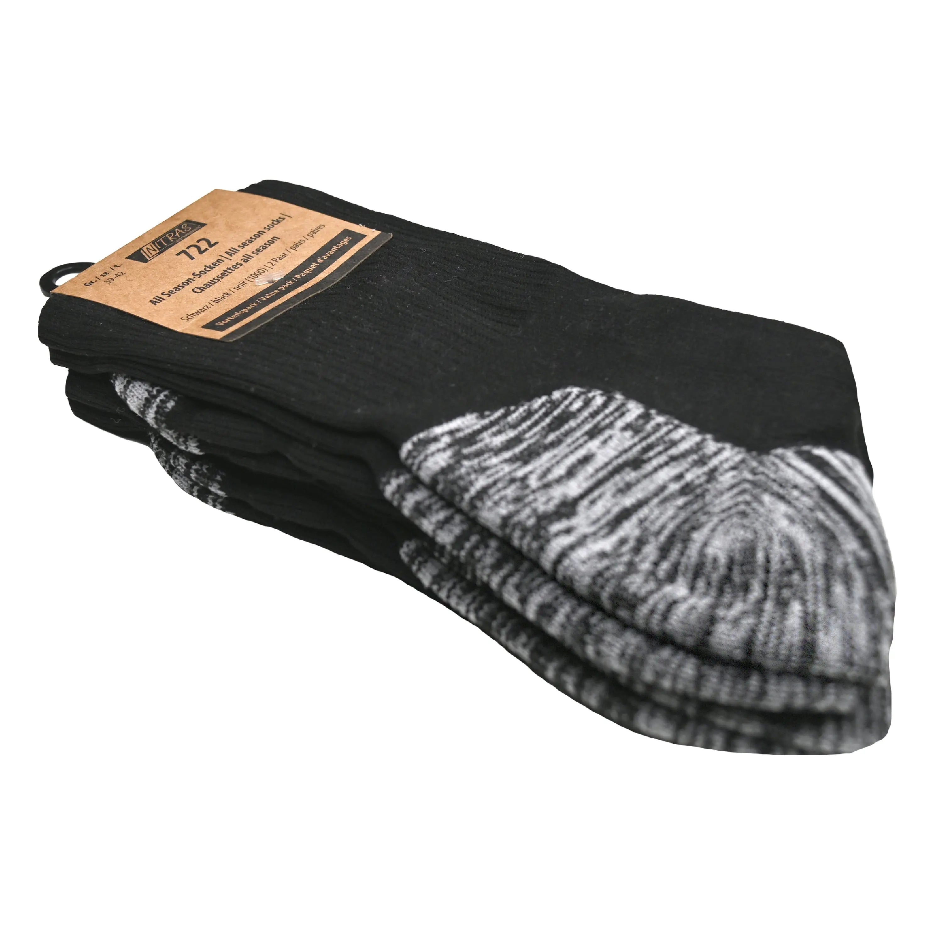 NITRAS All Season-Socken, schwarz, OEKO-TEX - KERA Arbeitsschutz