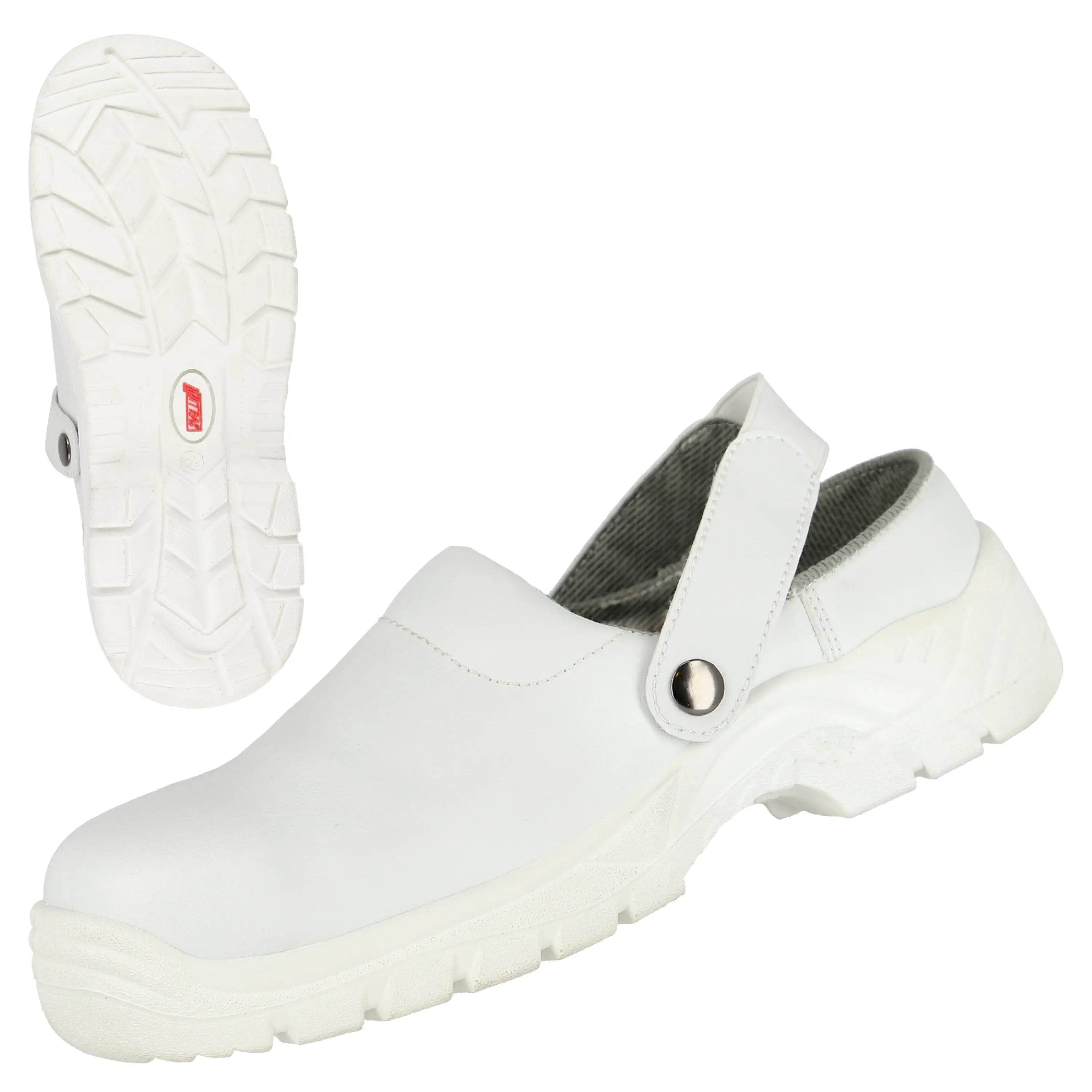 NITRAS CLEAN STEP CL, SB Sicherheitsclogs, weiß, EN ISO 20345 - KERA Arbeitsschutz