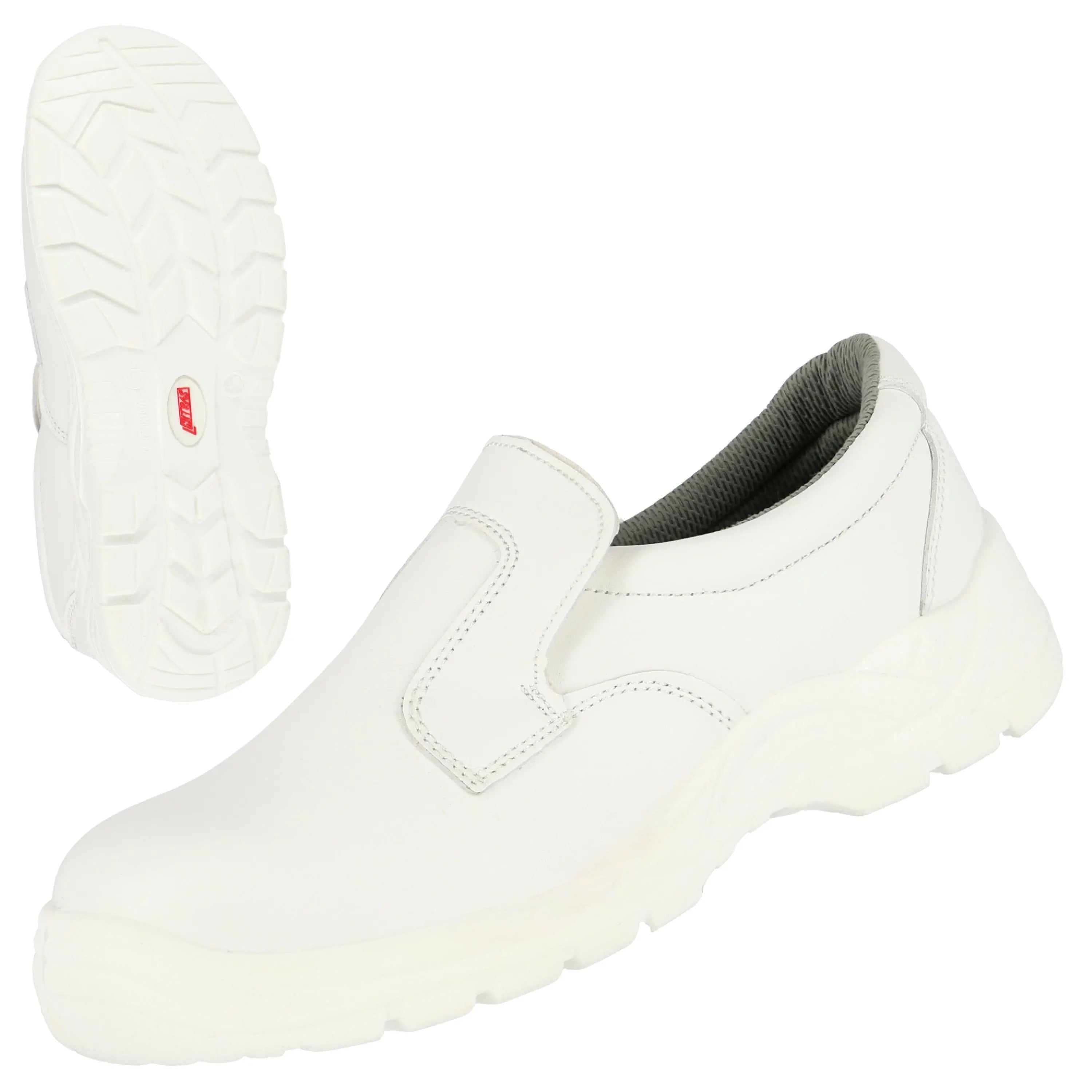 NITRAS CLEAN STEP SL, S2 Sicherheitsslipper, weiß, EN ISO 20345 - KERA Arbeitsschutz