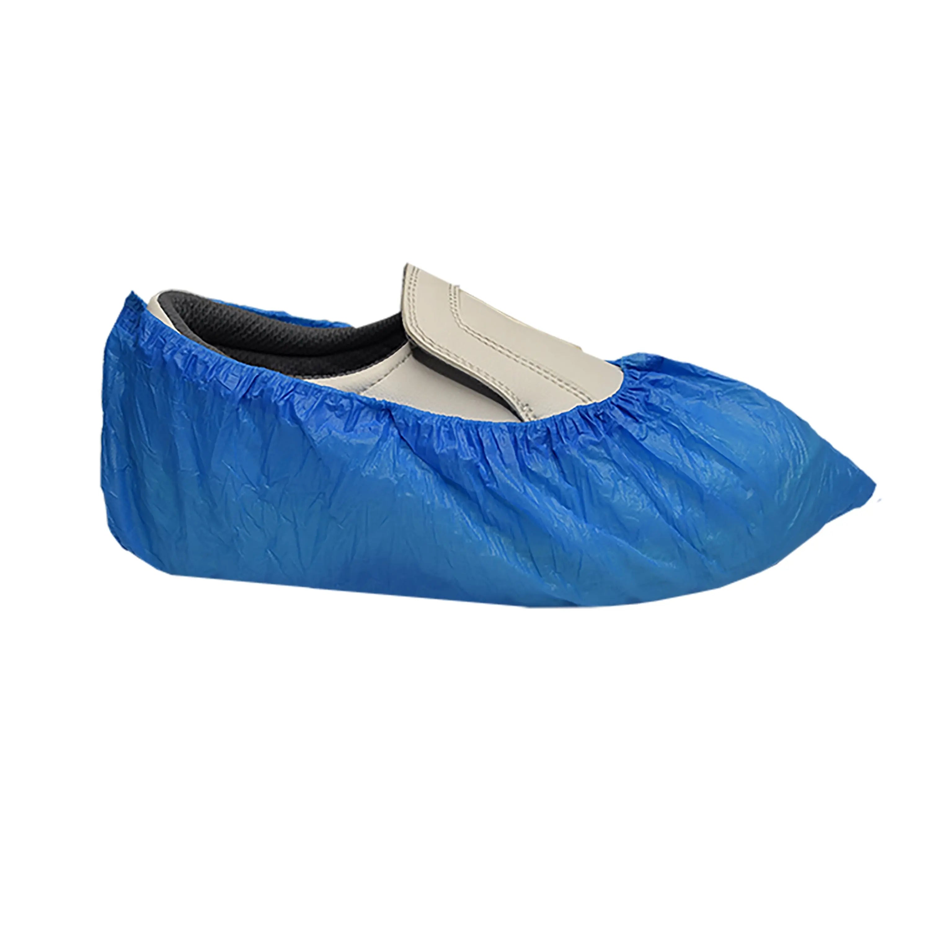 NITRAS CPE-Überschuhe, blau, im Karton 2000 Stück 