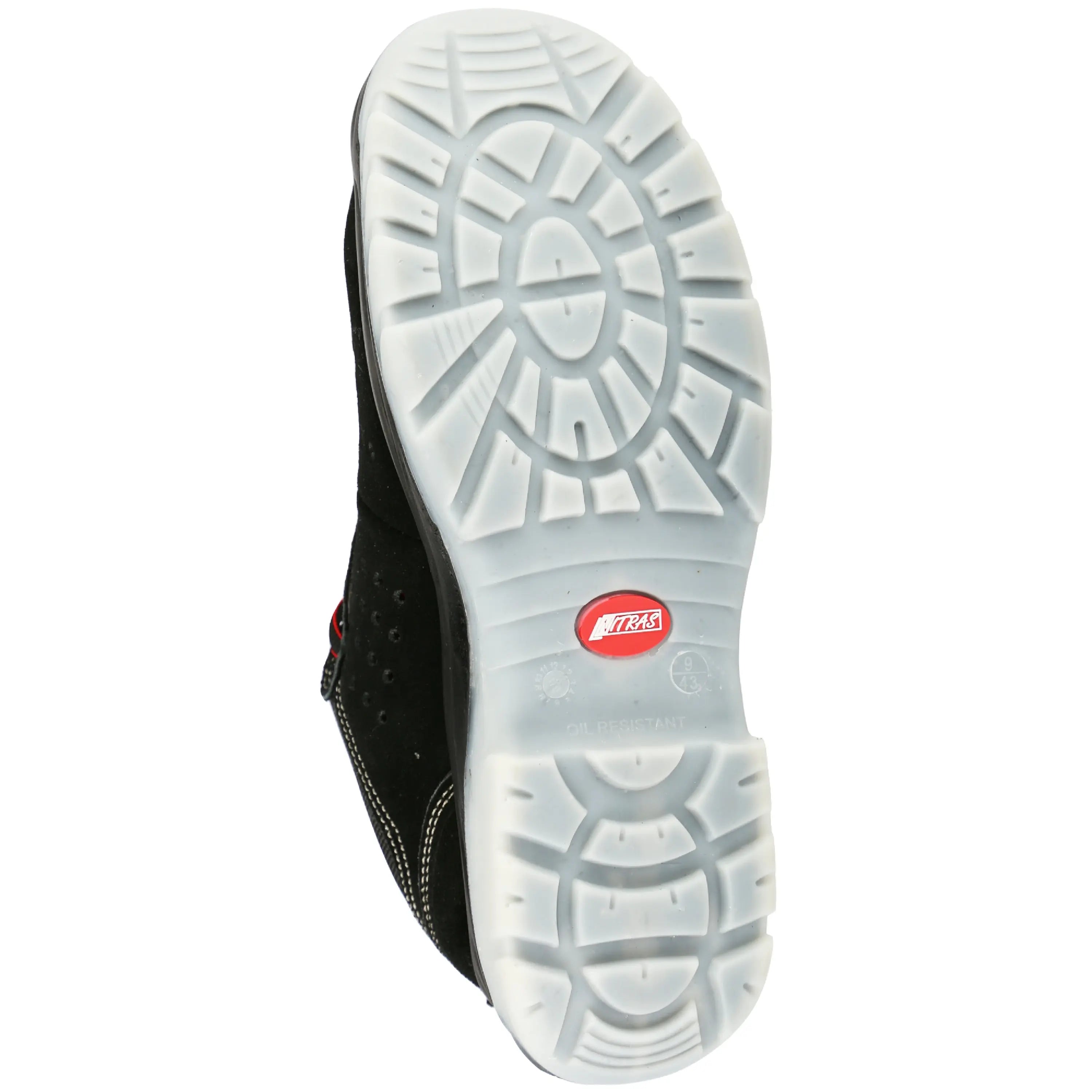 NITRAS EASY STEP P, S1P Sicherheitshalbschuhe, schwarz, EN ISO 20345, EN 61340-4-3, DGUV Regel 112-191 - KERA Arbeitsschutz