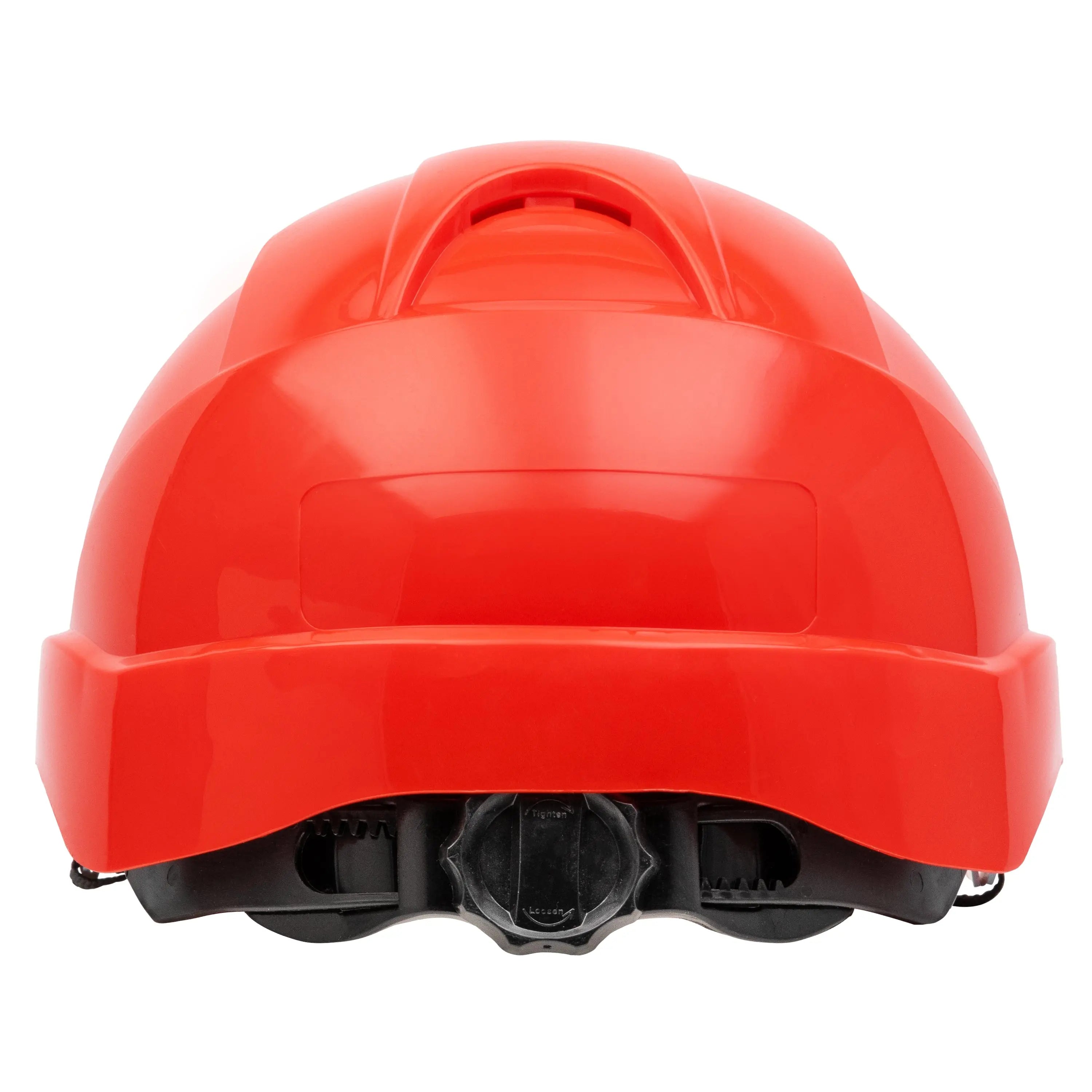 NITRAS HEAD PROTECT, Industrieschutzhelm, Schale aus HDPE, rot, Innenausstattung aus LDPE / Textil, schwarz / grau, EN 397 - KERA Arbeitsschutz