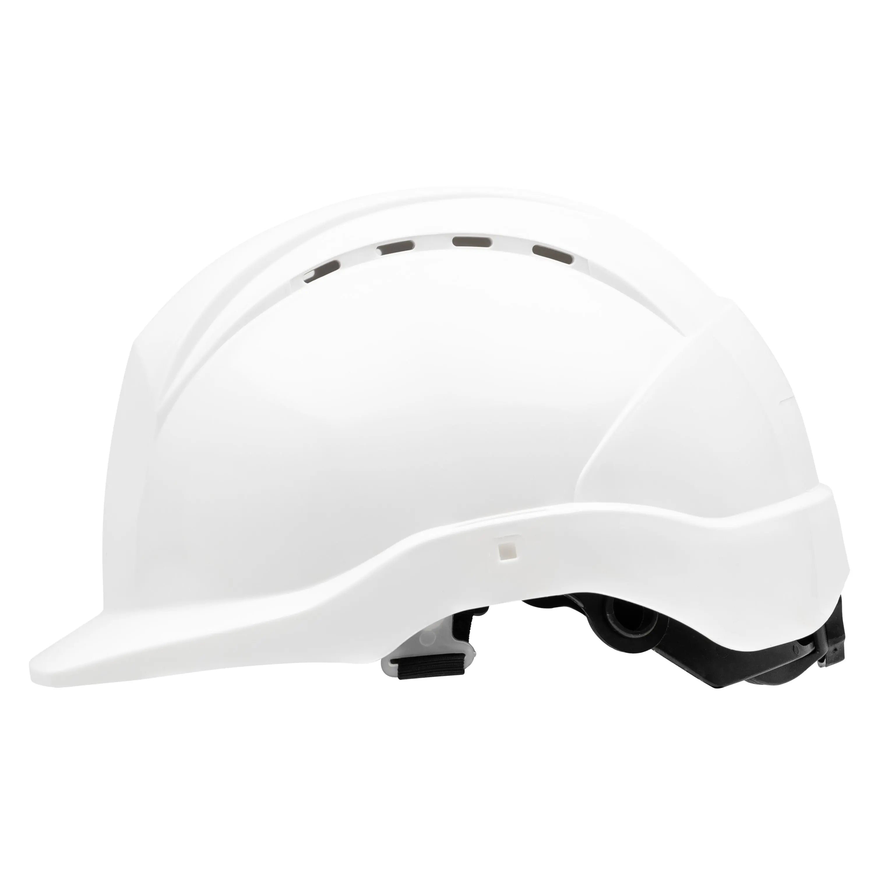 NITRAS HEAD PROTECT, Industrieschutzhelm, Schale aus HDPE, weiß, Innenausstattung aus LDPE / Textil, schwarz / grau, EN 397 - KERA Arbeitsschutz