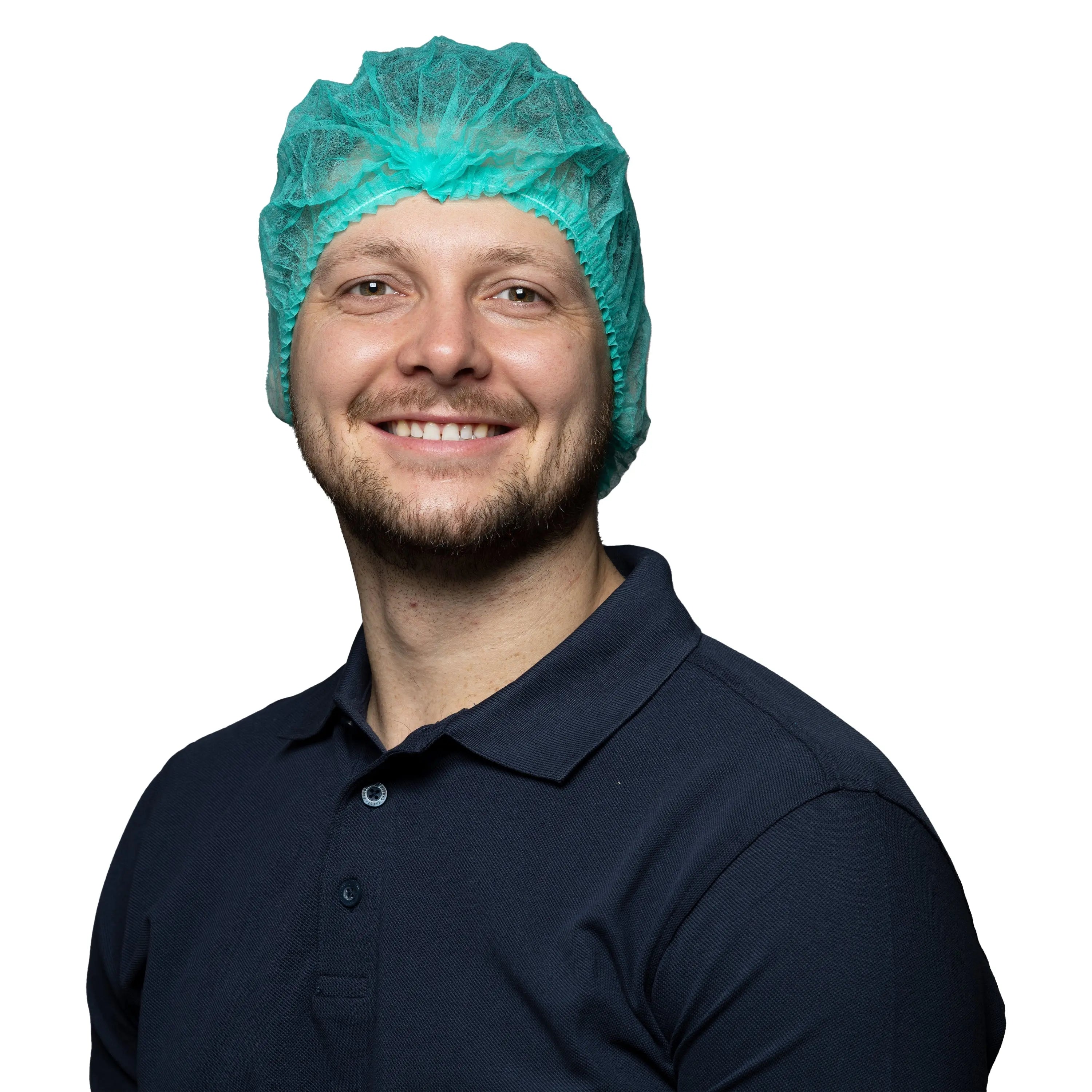NITRAS Klipphaube, grün, im Karton 1000 Stück 