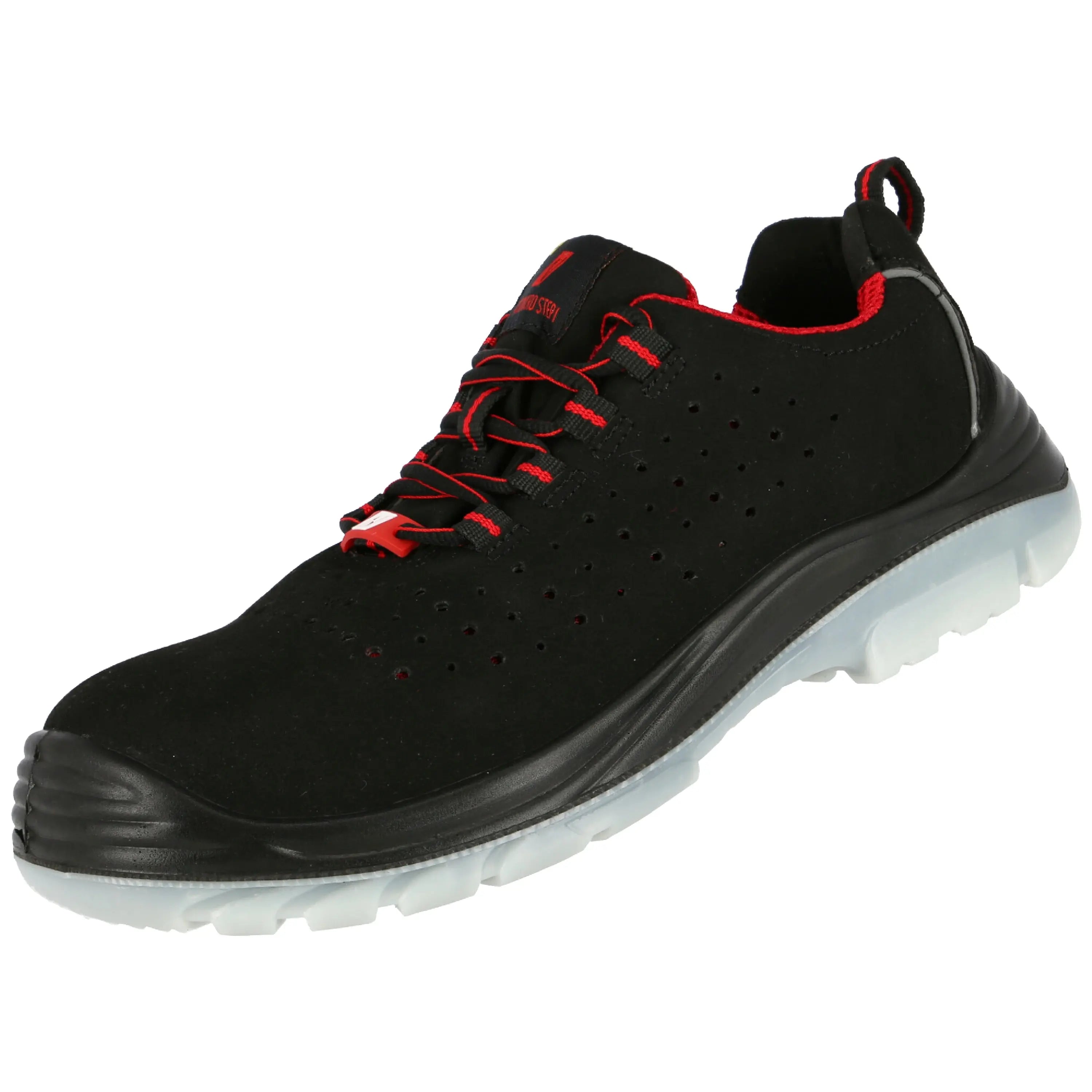 NITRAS MICRO STEP, S1P Sicherheitshalbschuhe, schwarz, EN ISO 20345, EN 61340-4-3, DGUV Regel 112-191 - KERA Arbeitsschutz