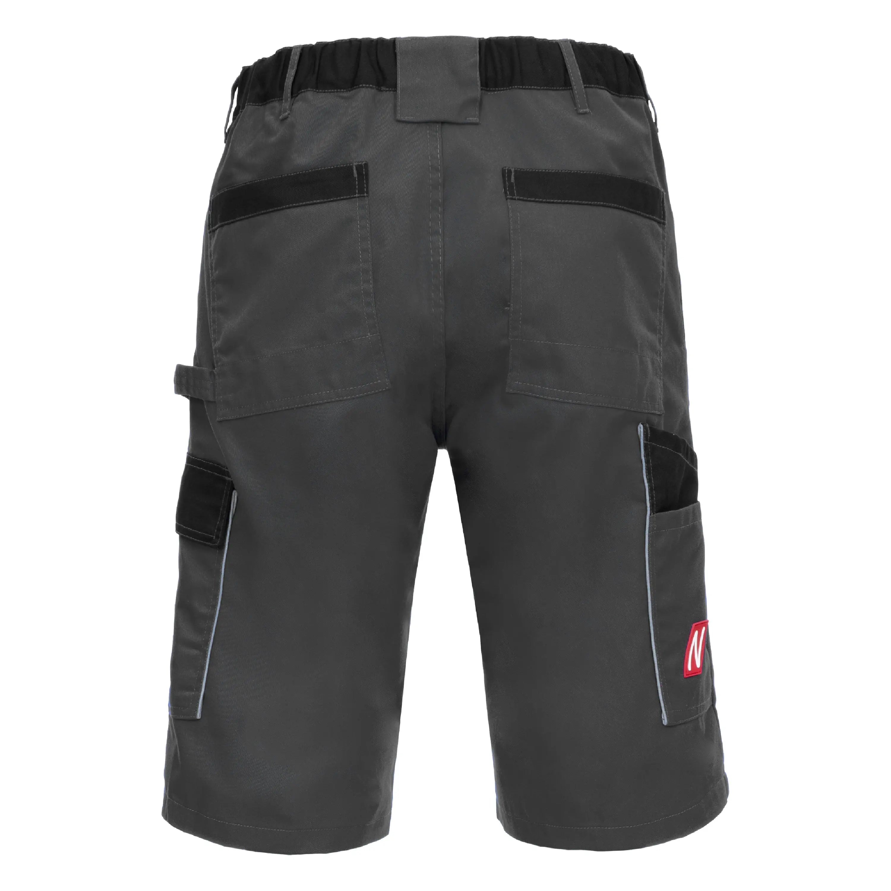 NITRAS MOTION TEX LIGHT, Arbeitshose, kurz, grau / schwarz, OEKO-TEX - KERA Arbeitsschutz