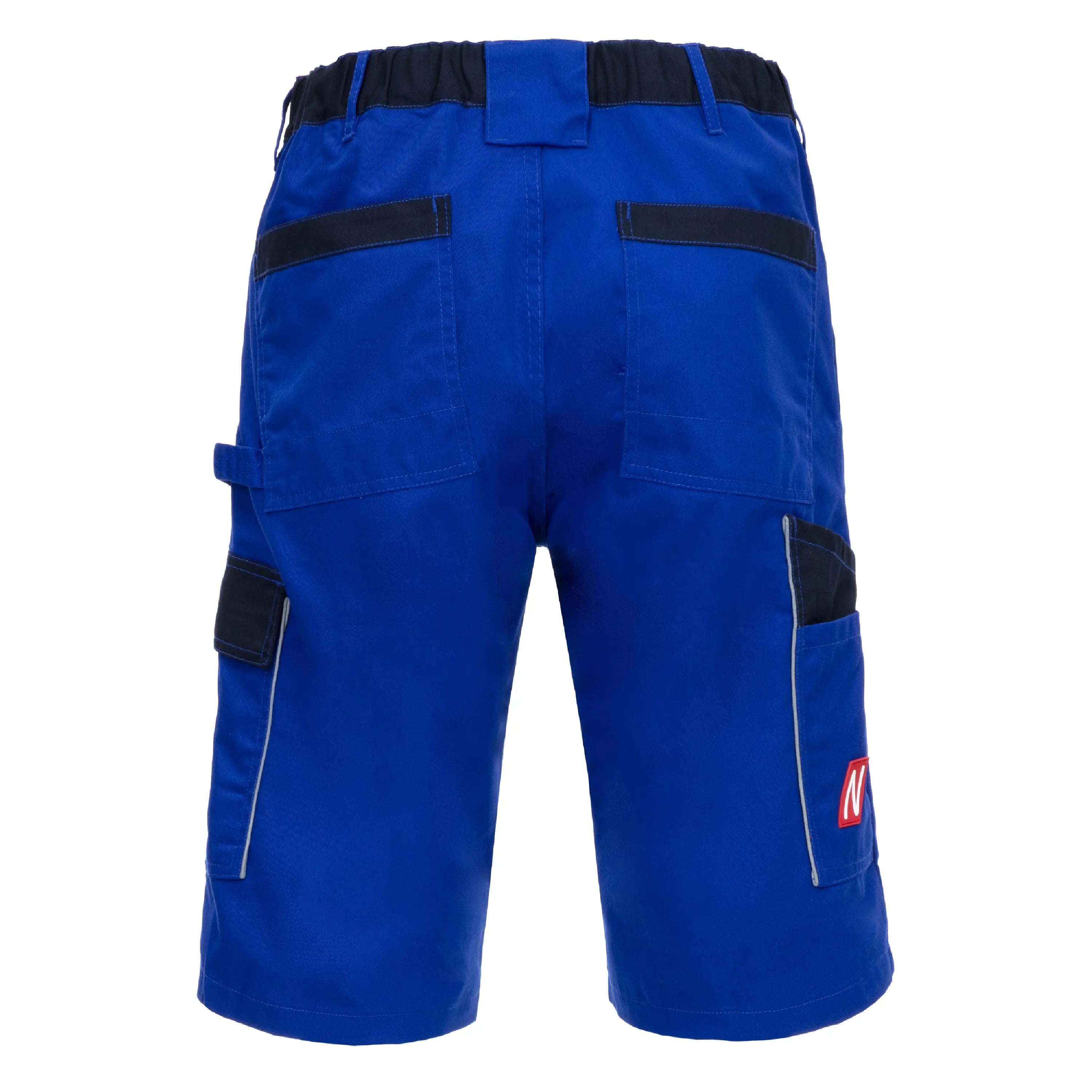 NITRAS MOTION TEX LIGHT, Arbeitshose, kurz, königsblau / marineblau, OEKO-TEX - KERA Arbeitsschutz