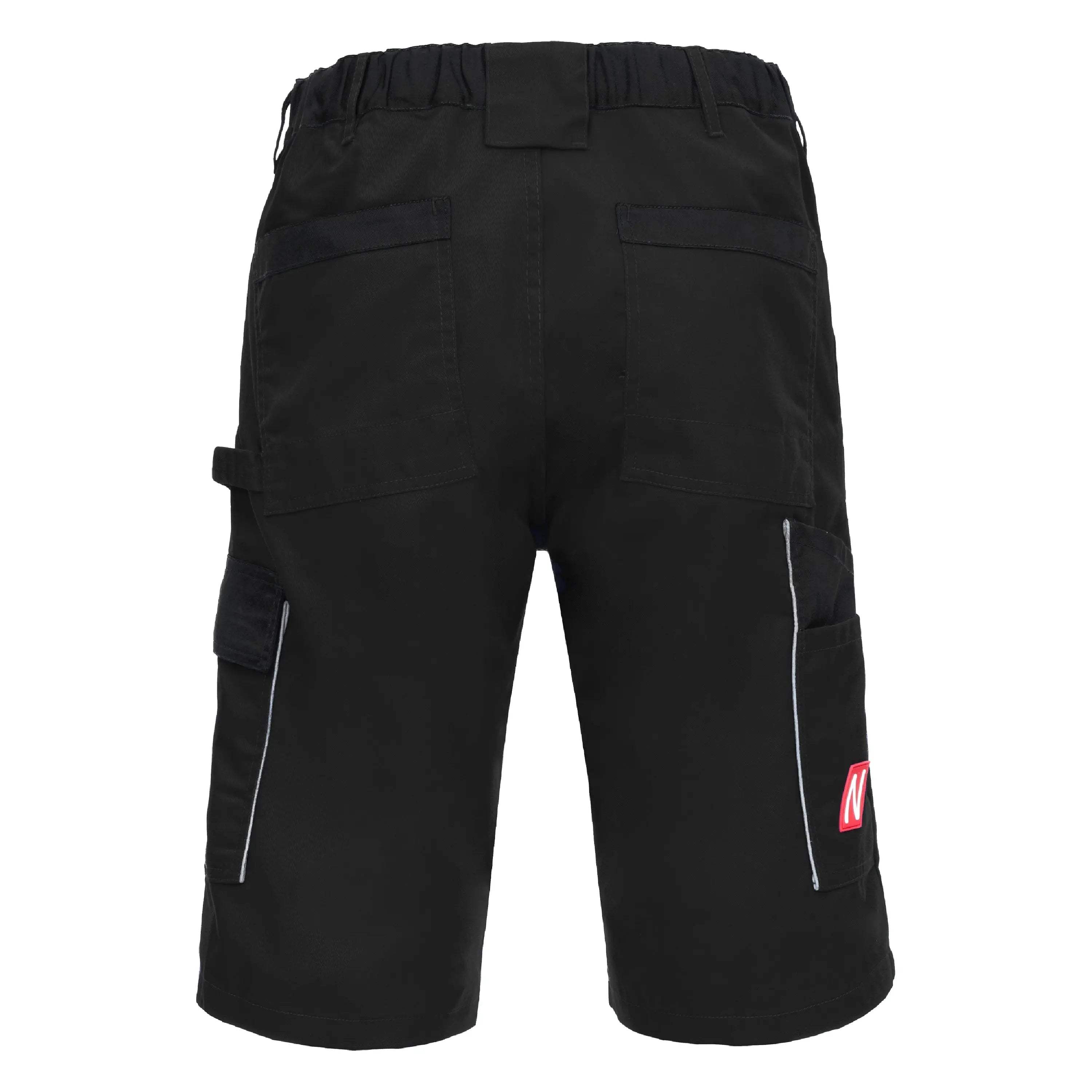 NITRAS MOTION TEX LIGHT, Arbeitshose, kurz, schwarz, OEKO-TEX - KERA Arbeitsschutz
