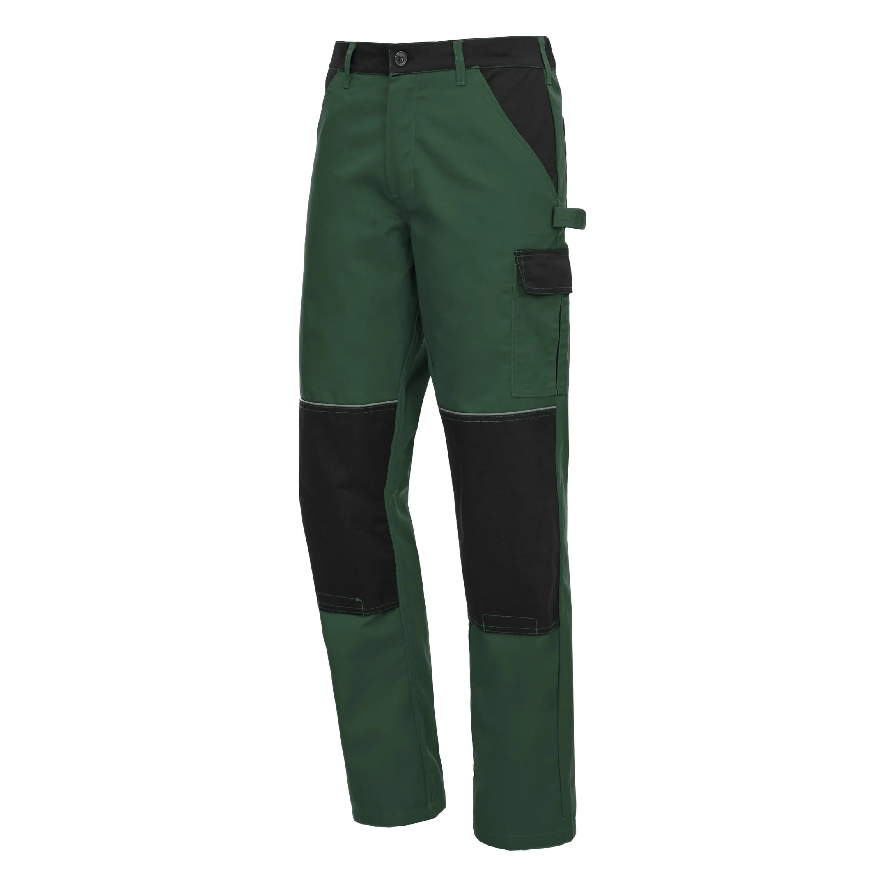 NITRAS MOTION TEX LIGHT, Arbeitshose, lang, grün / schwarz, OEKO-TEX - KERA Arbeitsschutz