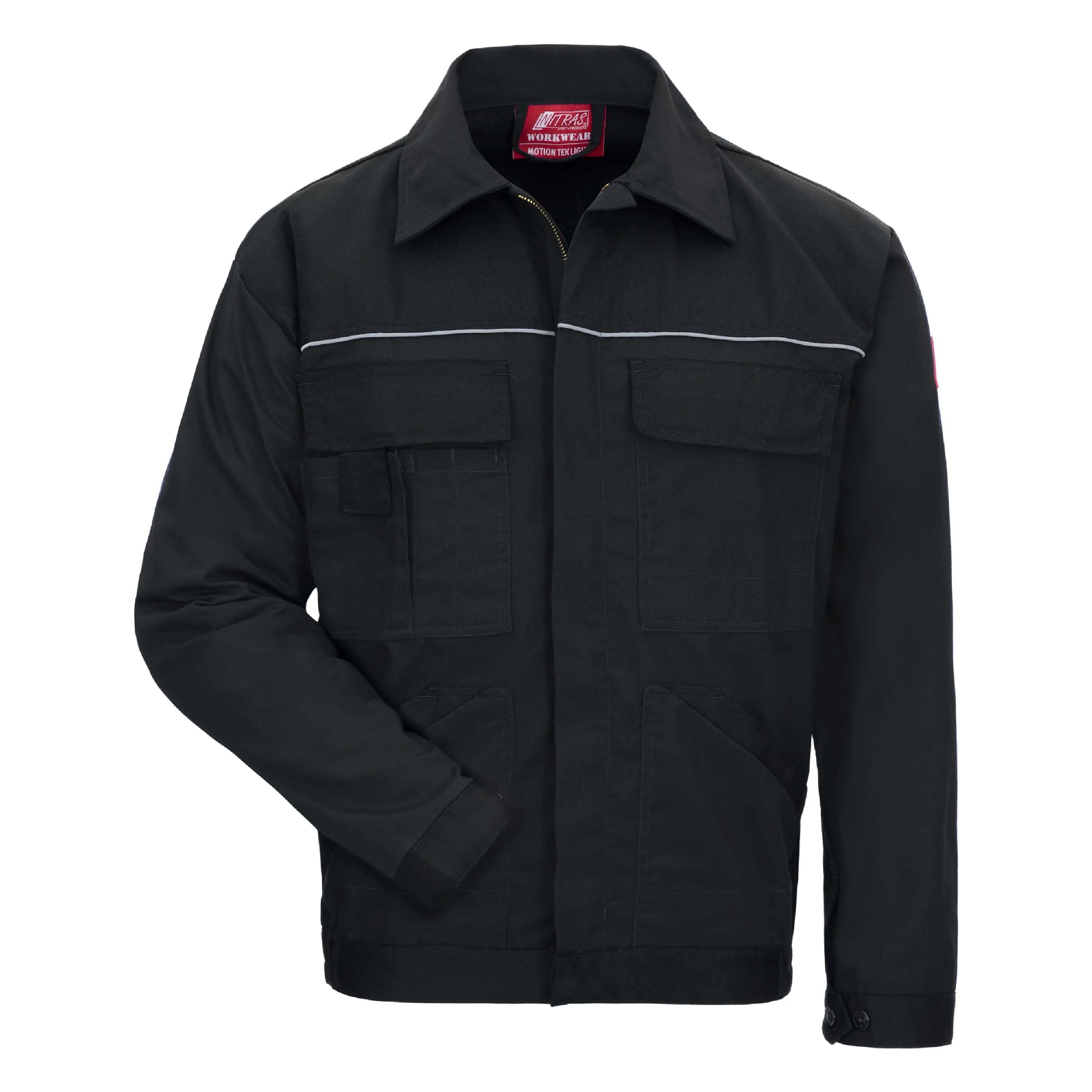 NITRAS MOTION TEX LIGHT, Arbeitsjacke, schwarz, OEKO-TEX - KERA Arbeitsschutz