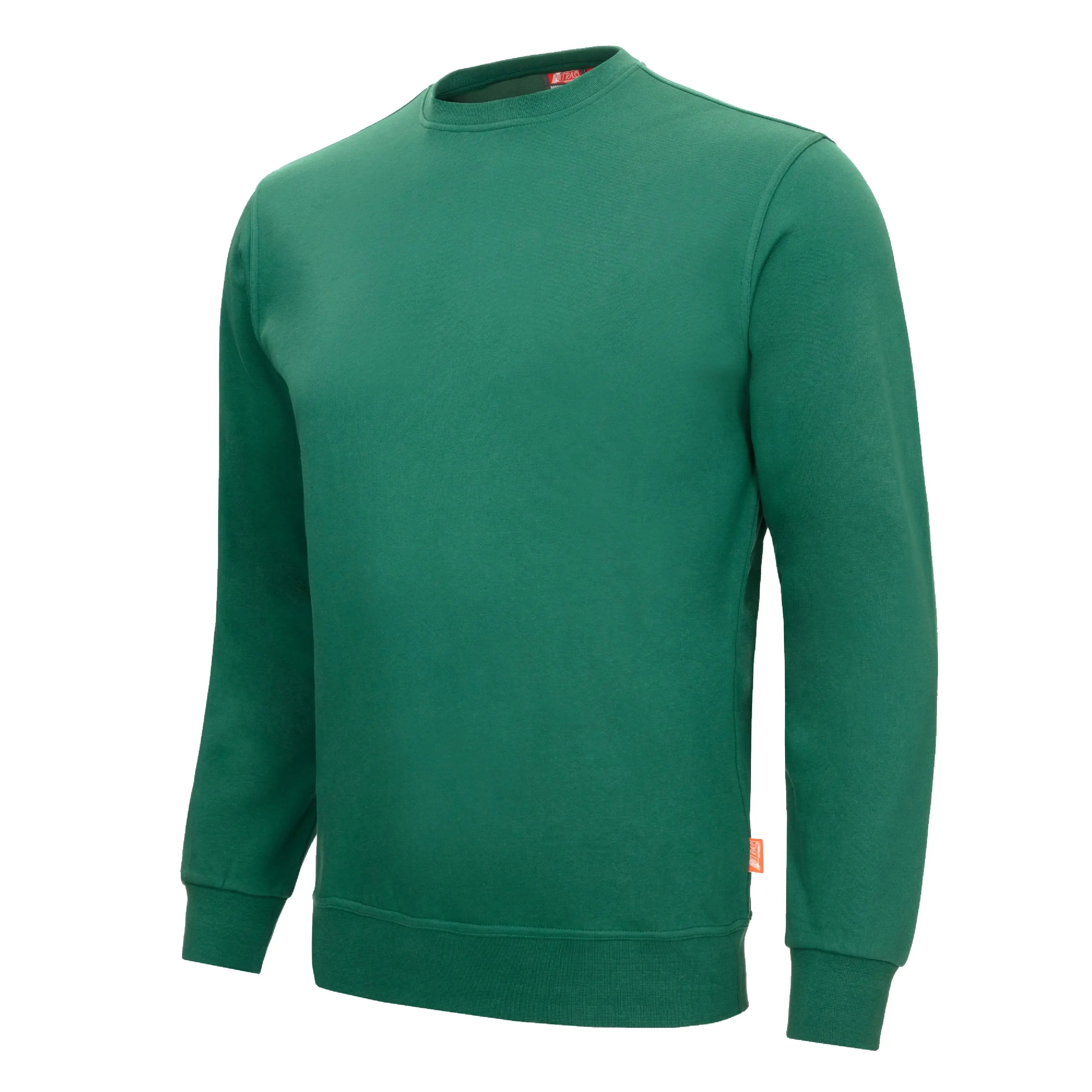 NITRAS MOTION TEX LIGHT, Pullover, grün (Farbcode: 3000), 70% Baumwolle / 30% Polyester, 300 g/qm, STANDARD 100 by OEKO-TEX® - KERA Arbeitsschutz