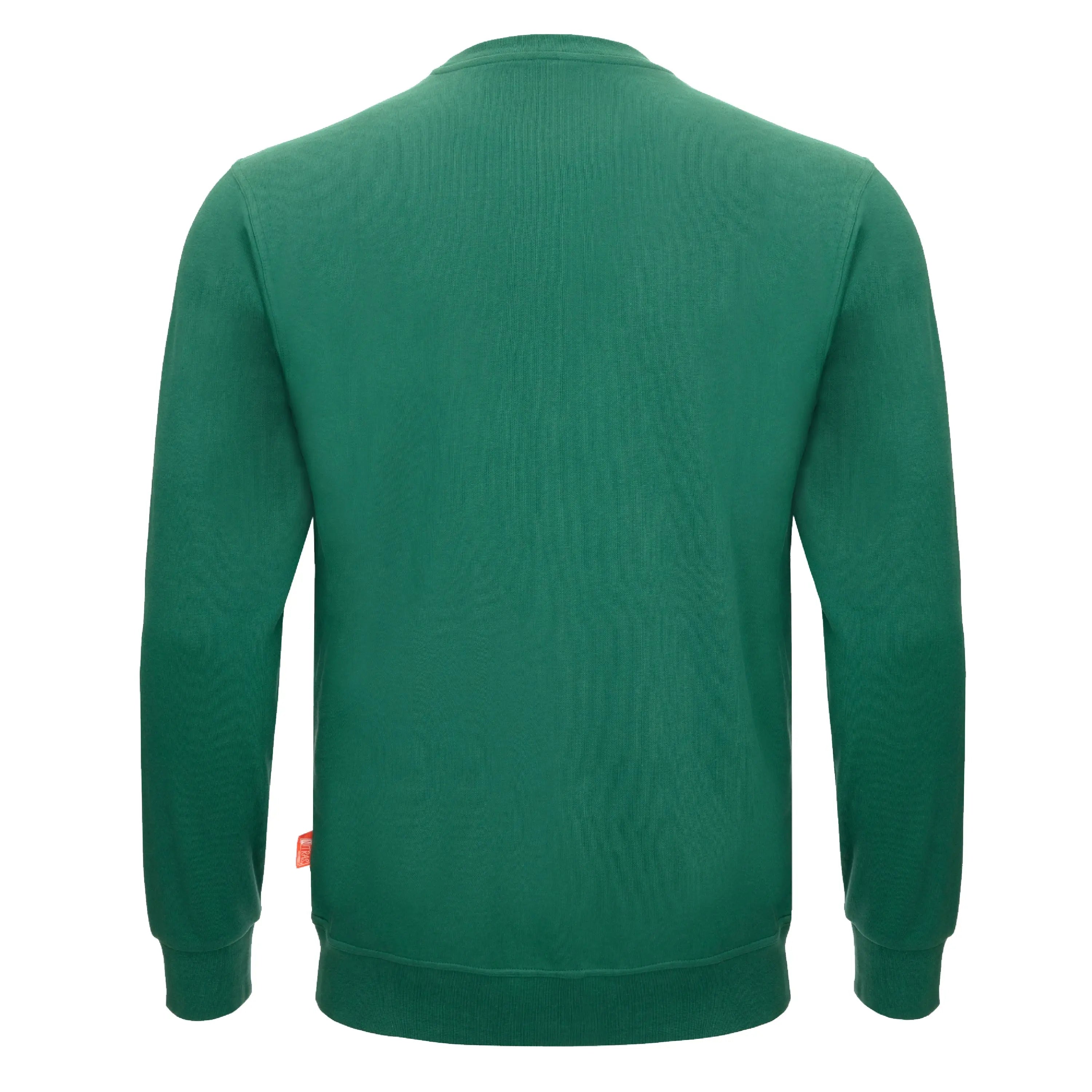 NITRAS MOTION TEX LIGHT, Pullover, grün (Farbcode: 3000), 70% Baumwolle / 30% Polyester, 300 g/qm, STANDARD 100 by OEKO-TEX® - KERA Arbeitsschutz