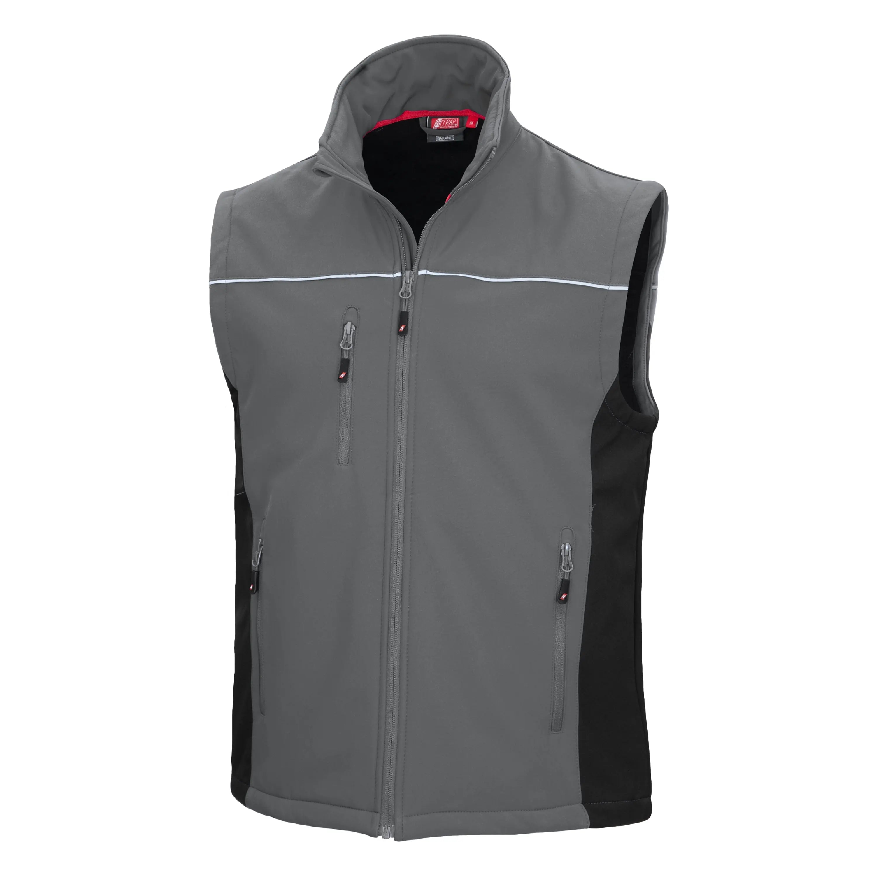 NITRAS MOTION TEX LIGHT, Softshellweste, grau / schwarz, OEKO-TEX - KERA Arbeitsschutz