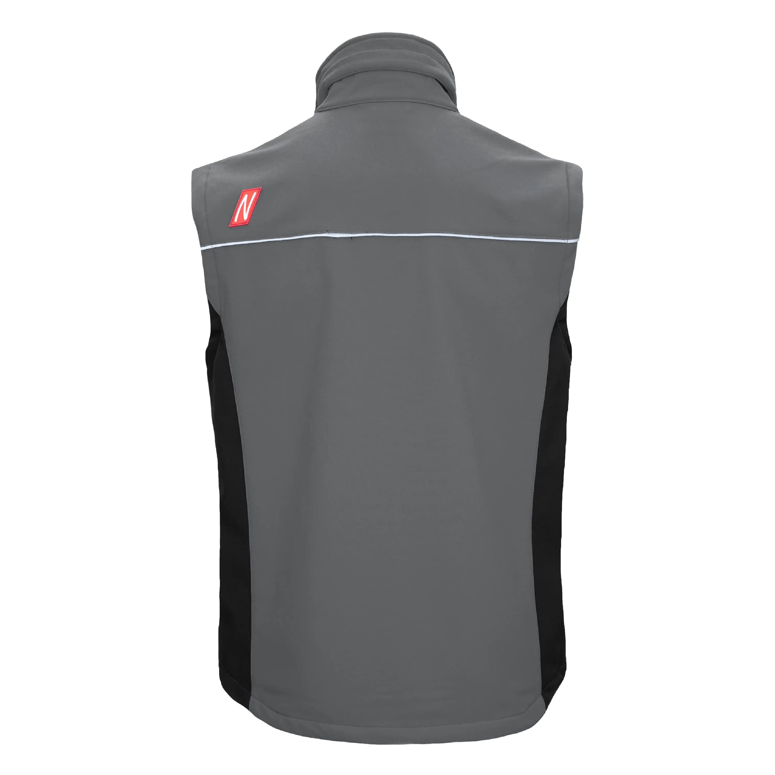 NITRAS MOTION TEX LIGHT, Softshellweste, grau / schwarz, OEKO-TEX - KERA Arbeitsschutz