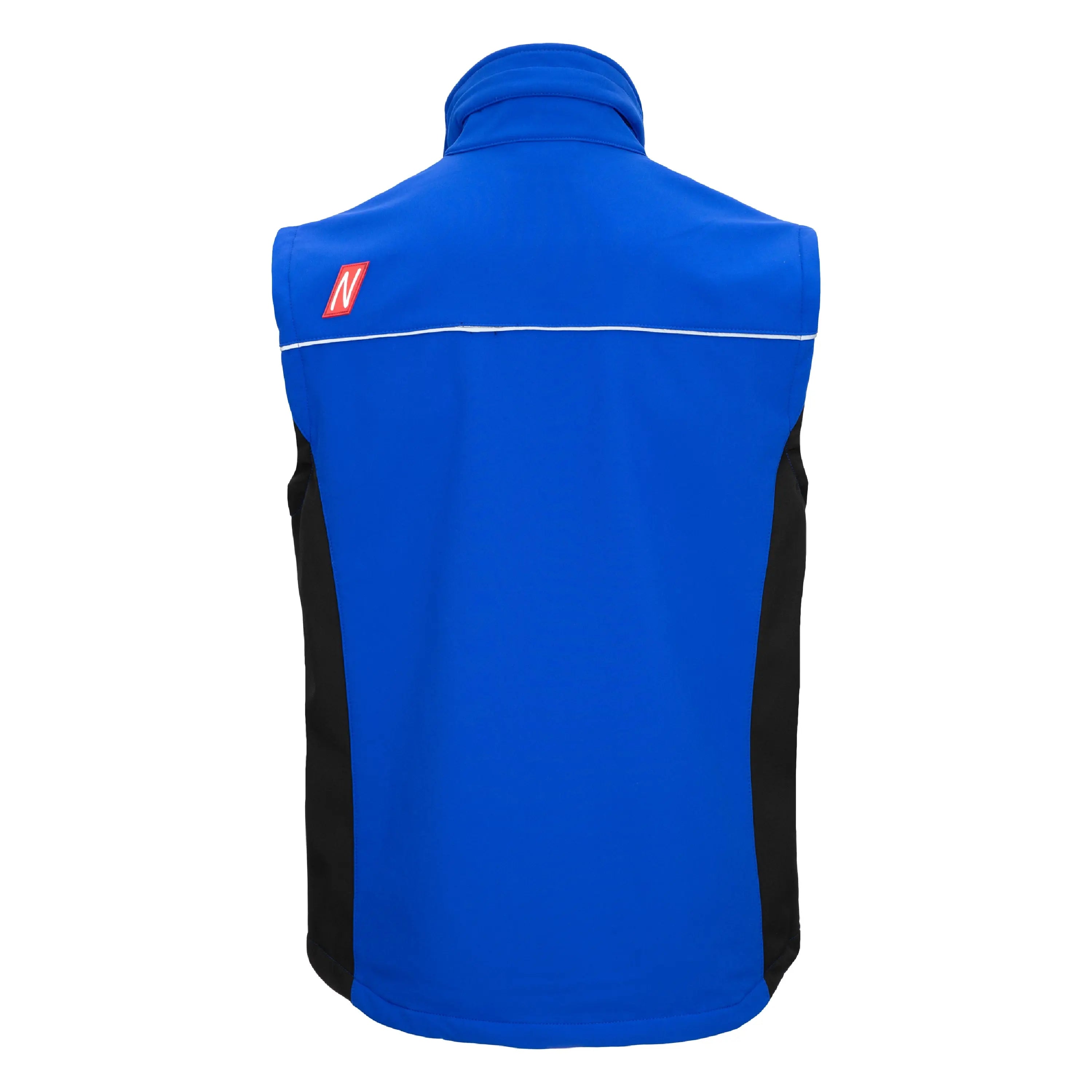 NITRAS MOTION TEX LIGHT, Softshellweste, königsblau / schwarz, OEKO-TEX - KERA Arbeitsschutz