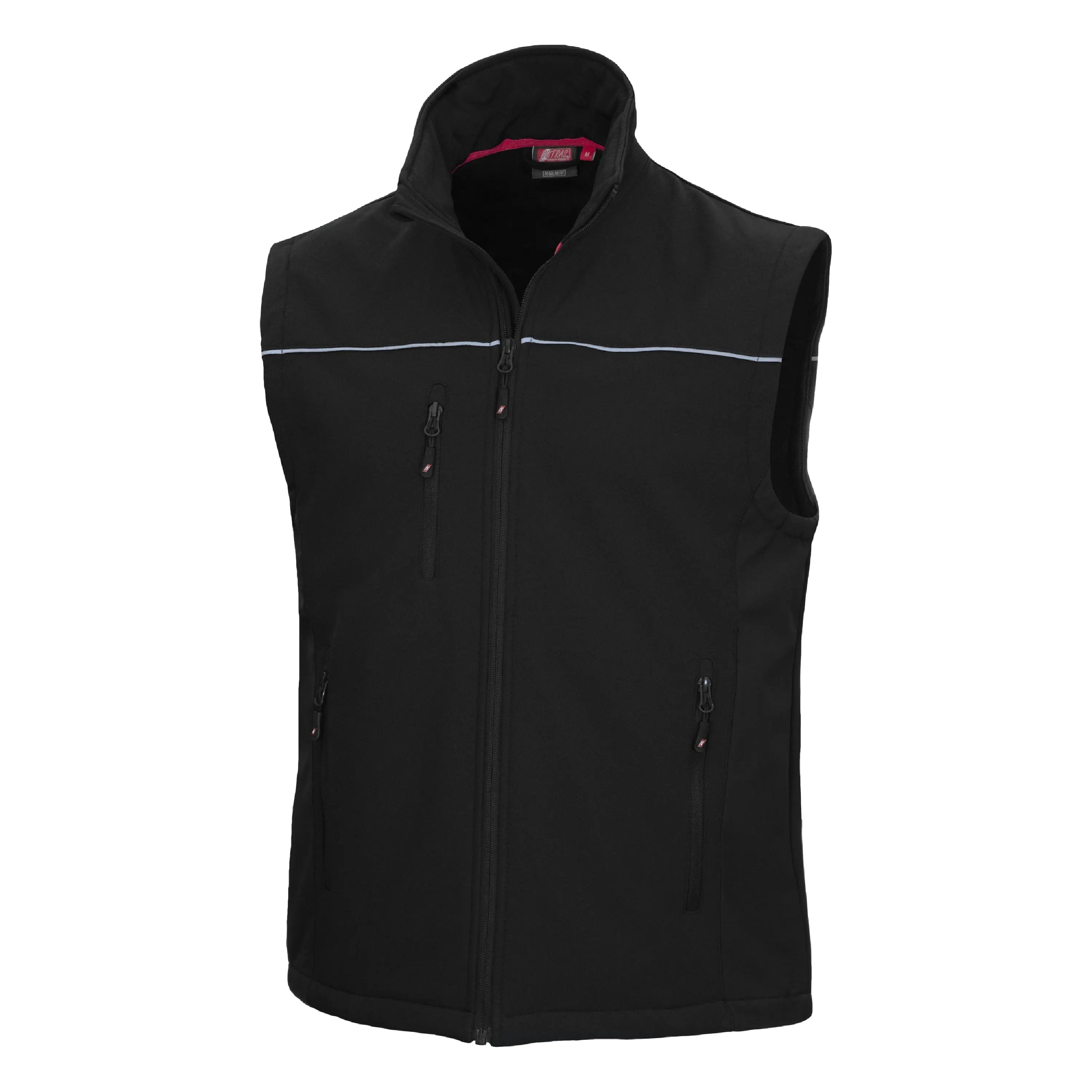 NITRAS MOTION TEX LIGHT, Softshellweste, schwarz, OEKO-TEX - KERA Arbeitsschutz