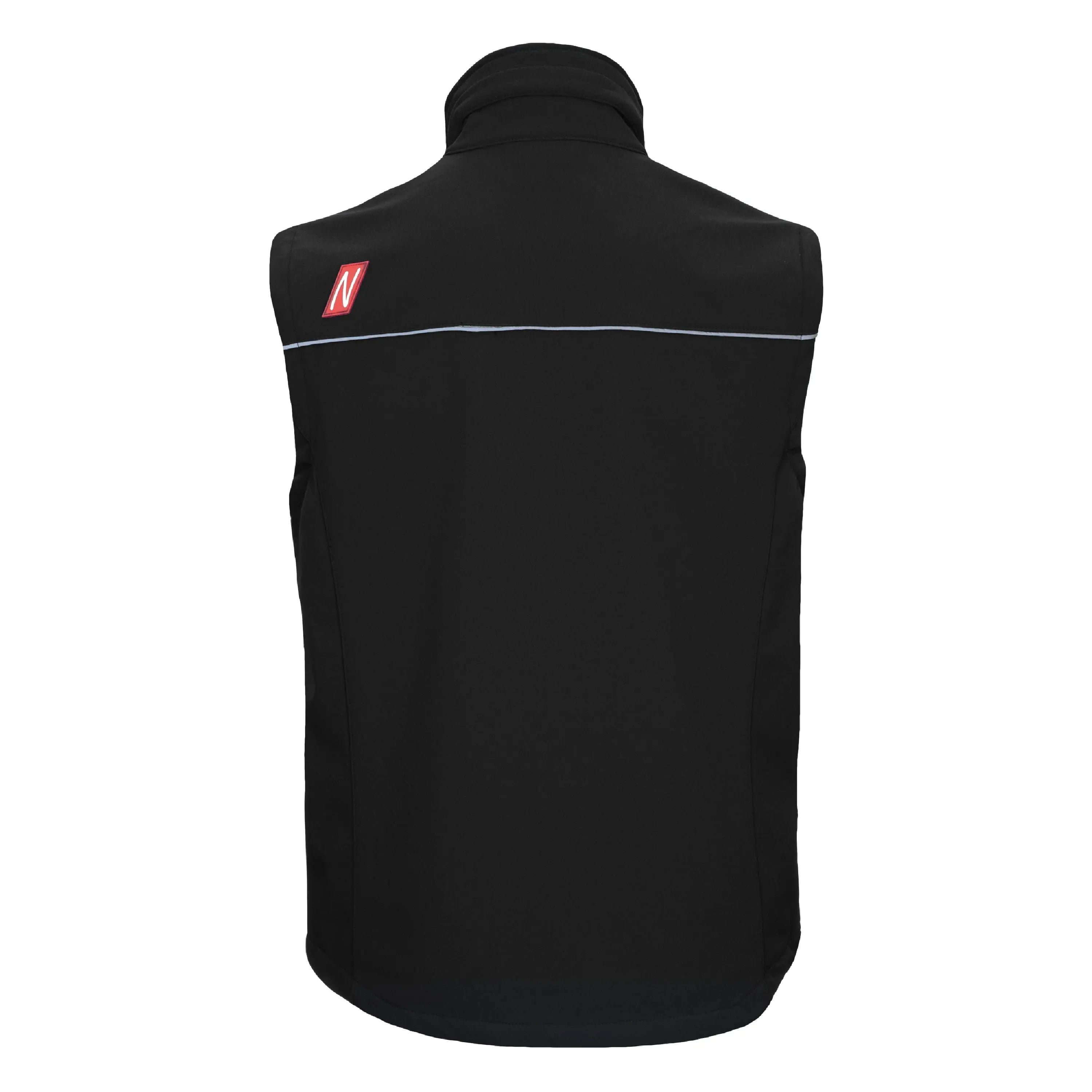 NITRAS MOTION TEX LIGHT, Softshellweste, schwarz, OEKO-TEX - KERA Arbeitsschutz
