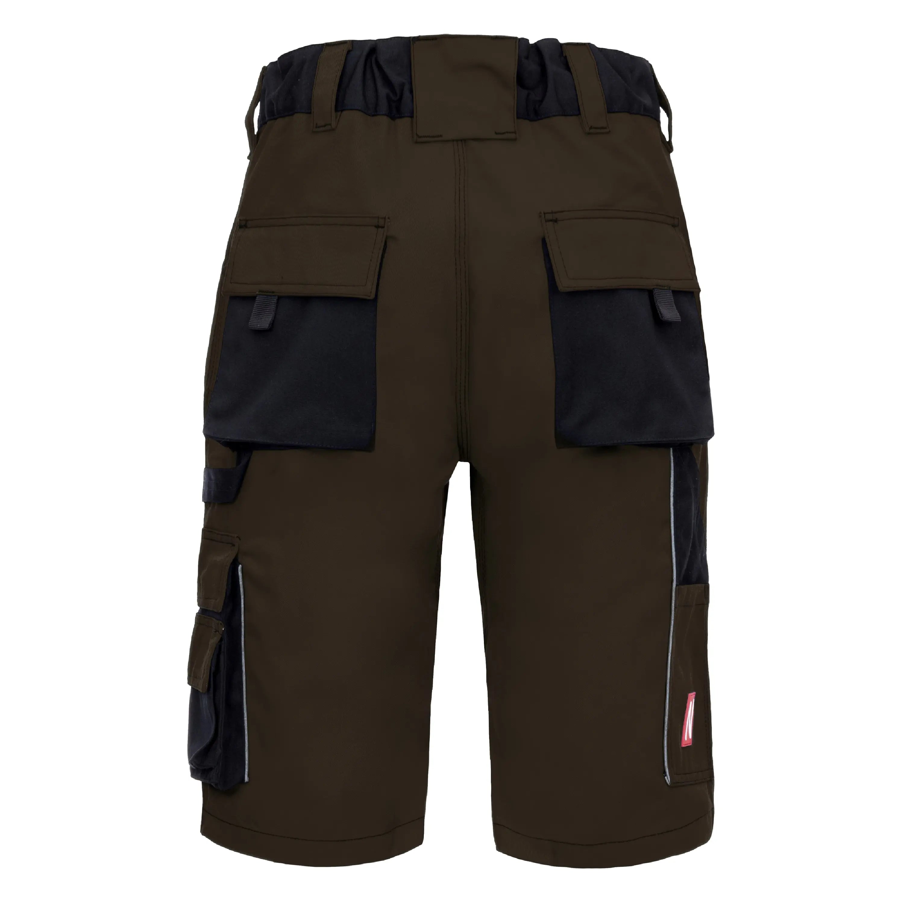 NITRAS MOTION TEX PLUS, Arbeitshose, kurz, braun / schwarz, OEKO-TEX - KERA Arbeitsschutz