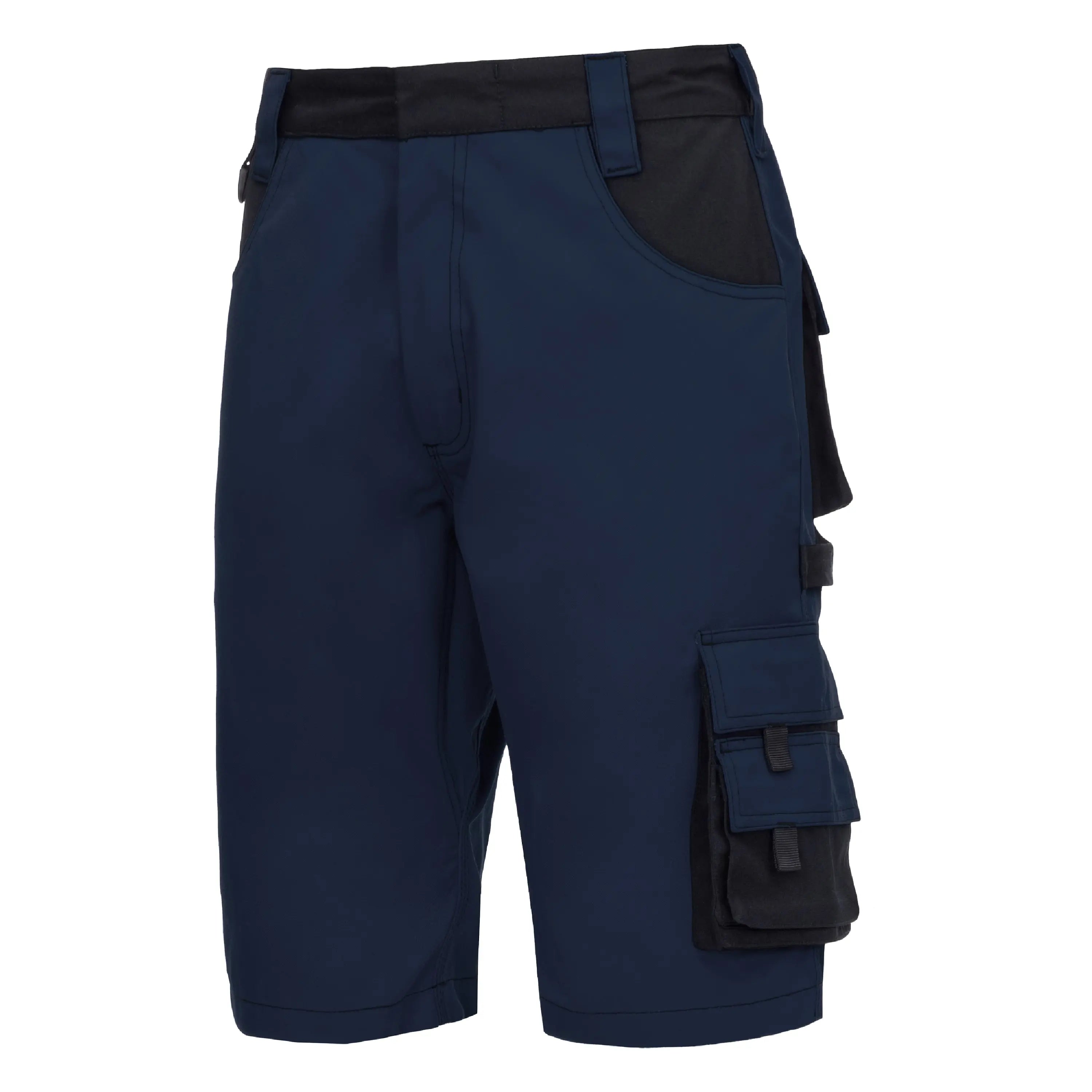 NITRAS MOTION TEX PLUS, Arbeitshose, kurz, marineblau / schwarz, OEKO-TEX - KERA Arbeitsschutz