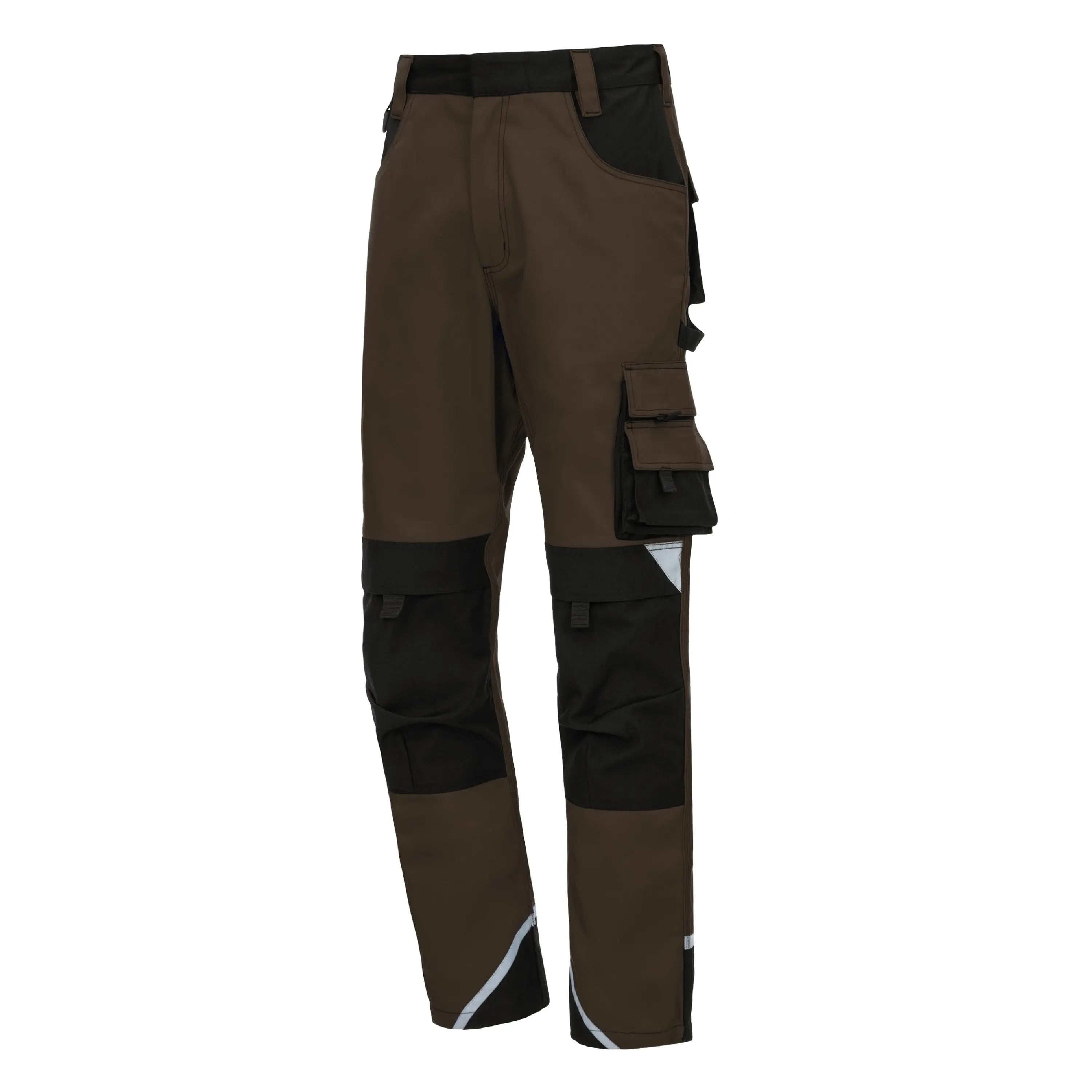 NITRAS MOTION TEX PLUS, Arbeitshose, lang, braun / schwarz, OEKO-TEX - KERA Arbeitsschutz