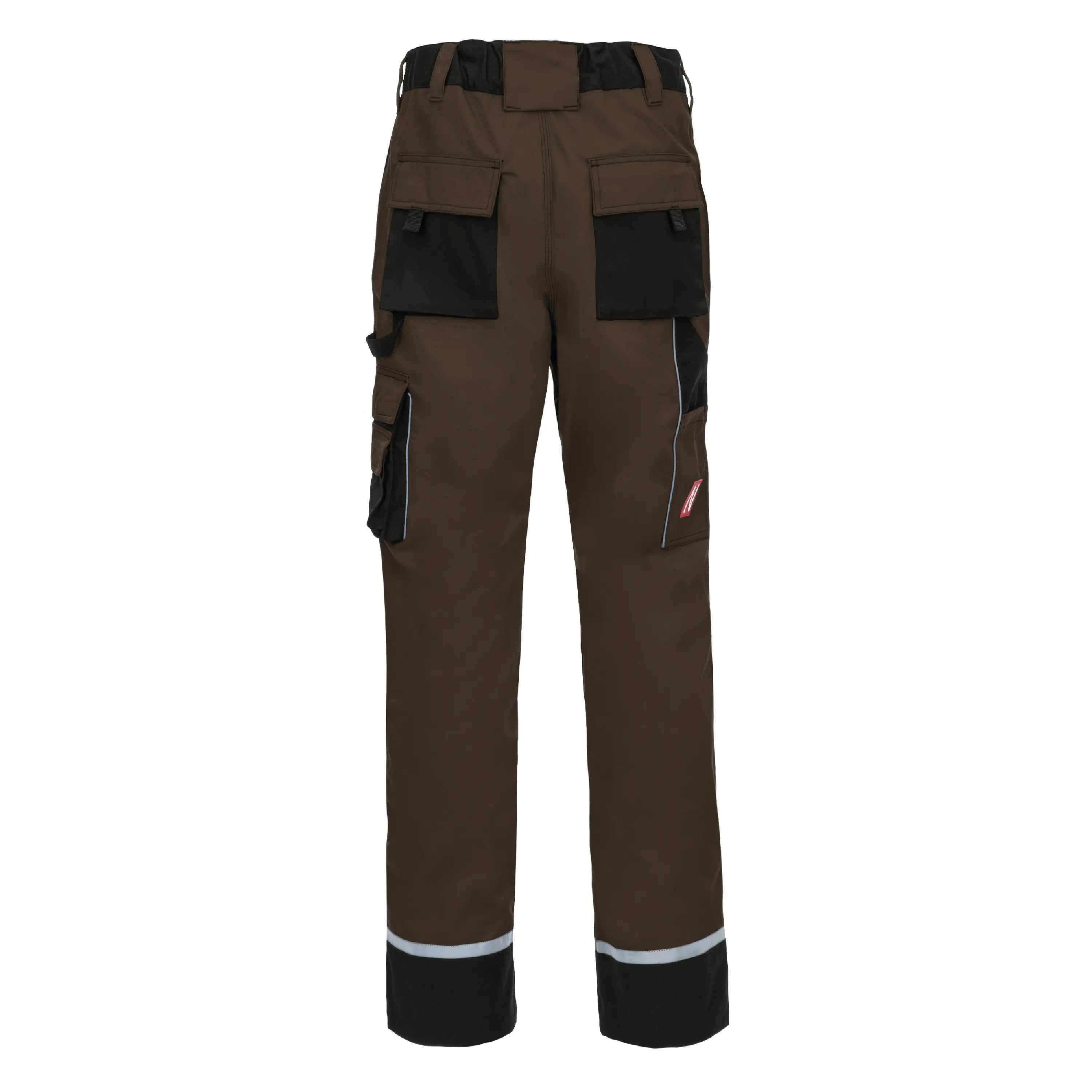 NITRAS MOTION TEX PLUS, Arbeitshose, lang, braun / schwarz, OEKO-TEX - KERA Arbeitsschutz