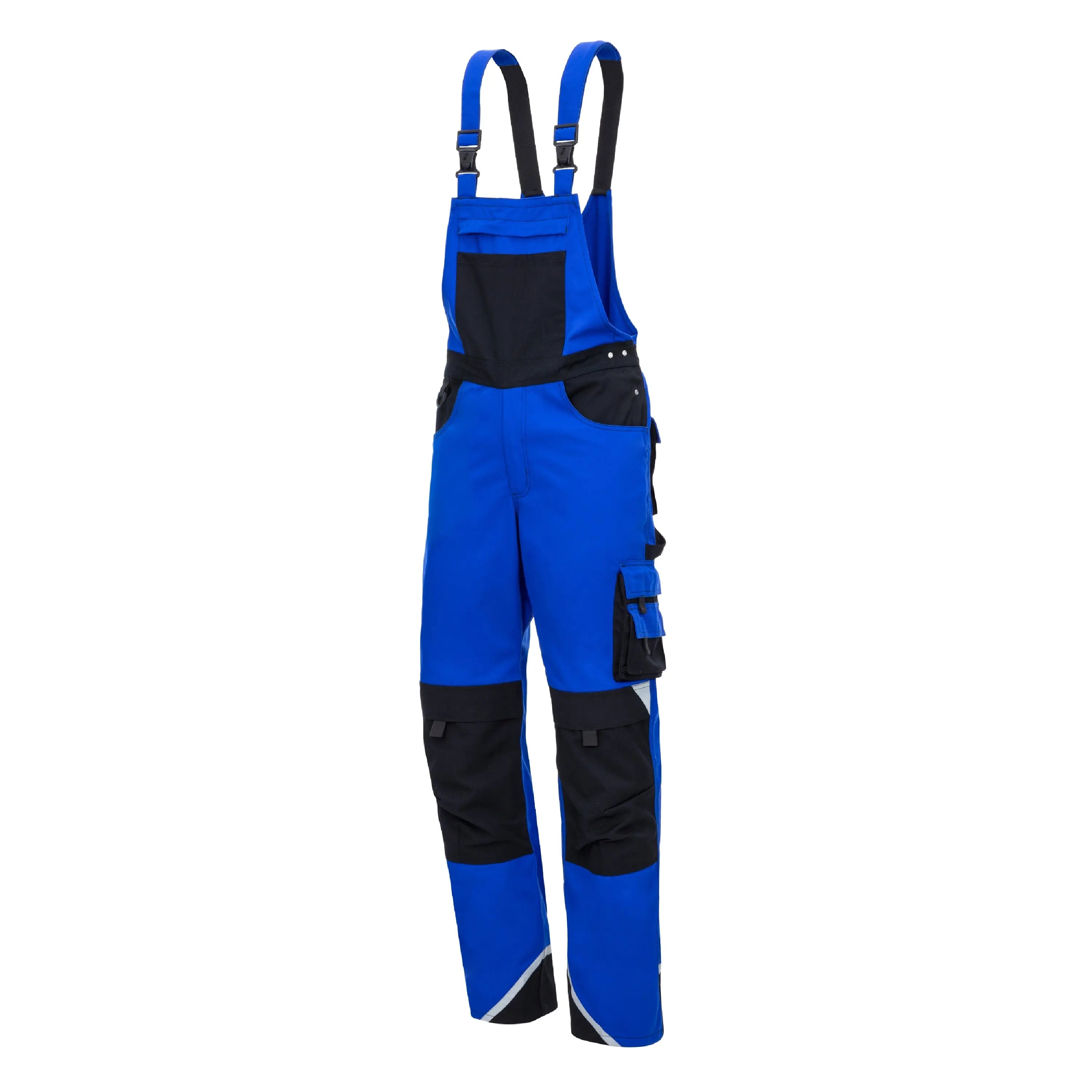 NITRAS MOTION TEX PLUS, Latzhose, königsblau / schwarz, OEKO-TEX - KERA Arbeitsschutz