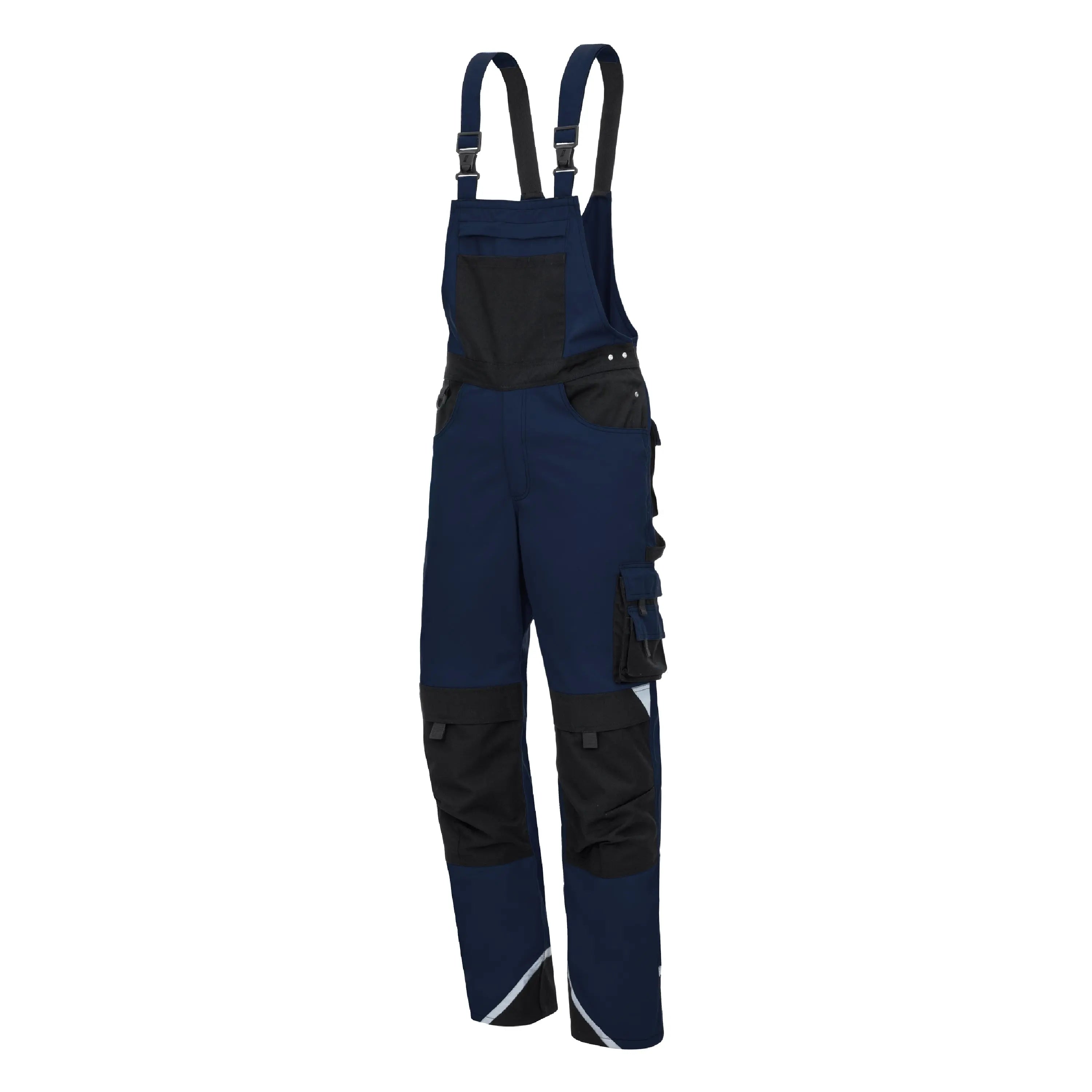NITRAS MOTION TEX PLUS, Latzhose, marineblau / schwarz, OEKO-TEX - KERA Arbeitsschutz