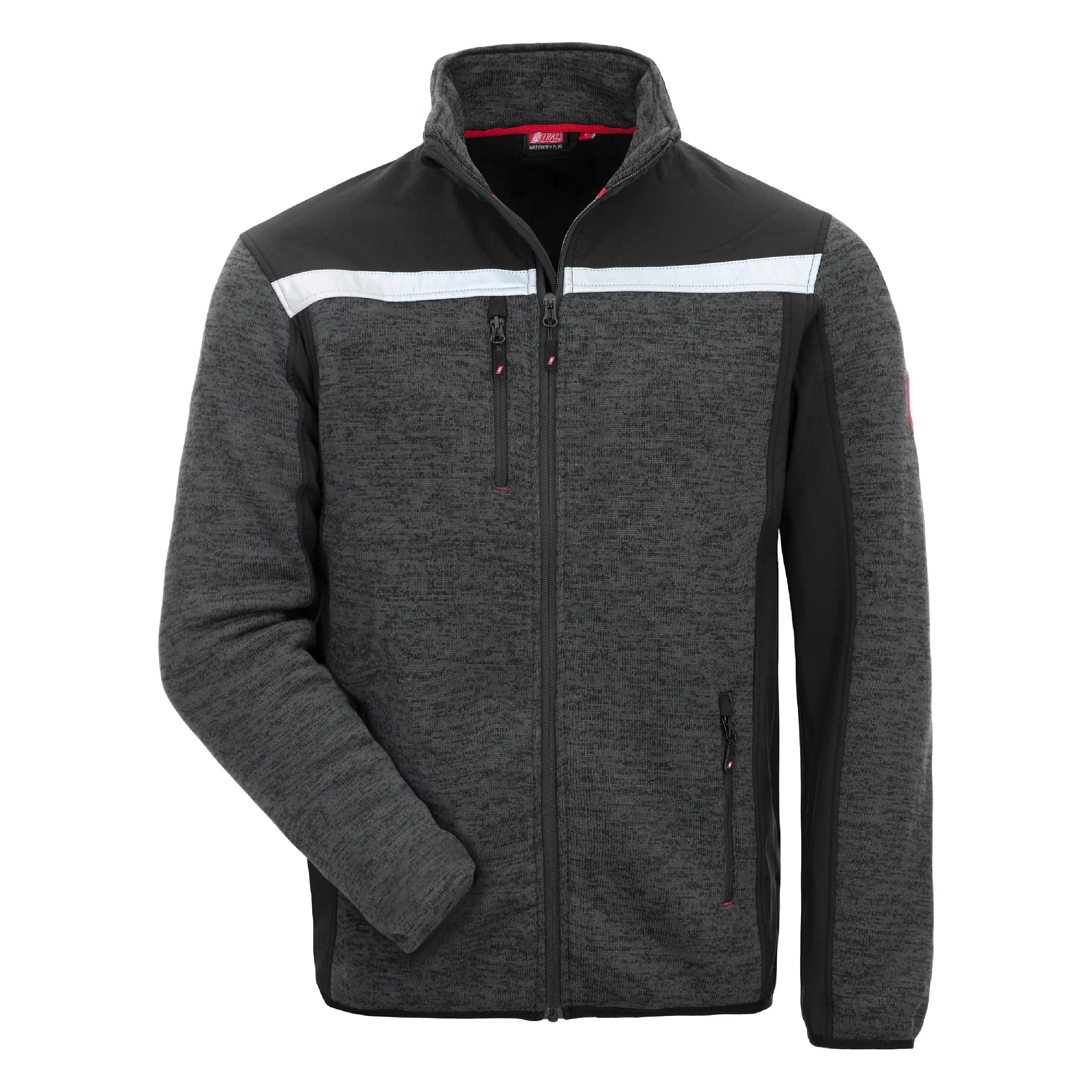 NITRAS MOTION TEX PLUS, Strick-Softshelljacke, schwarz - KERA Arbeitsschutz