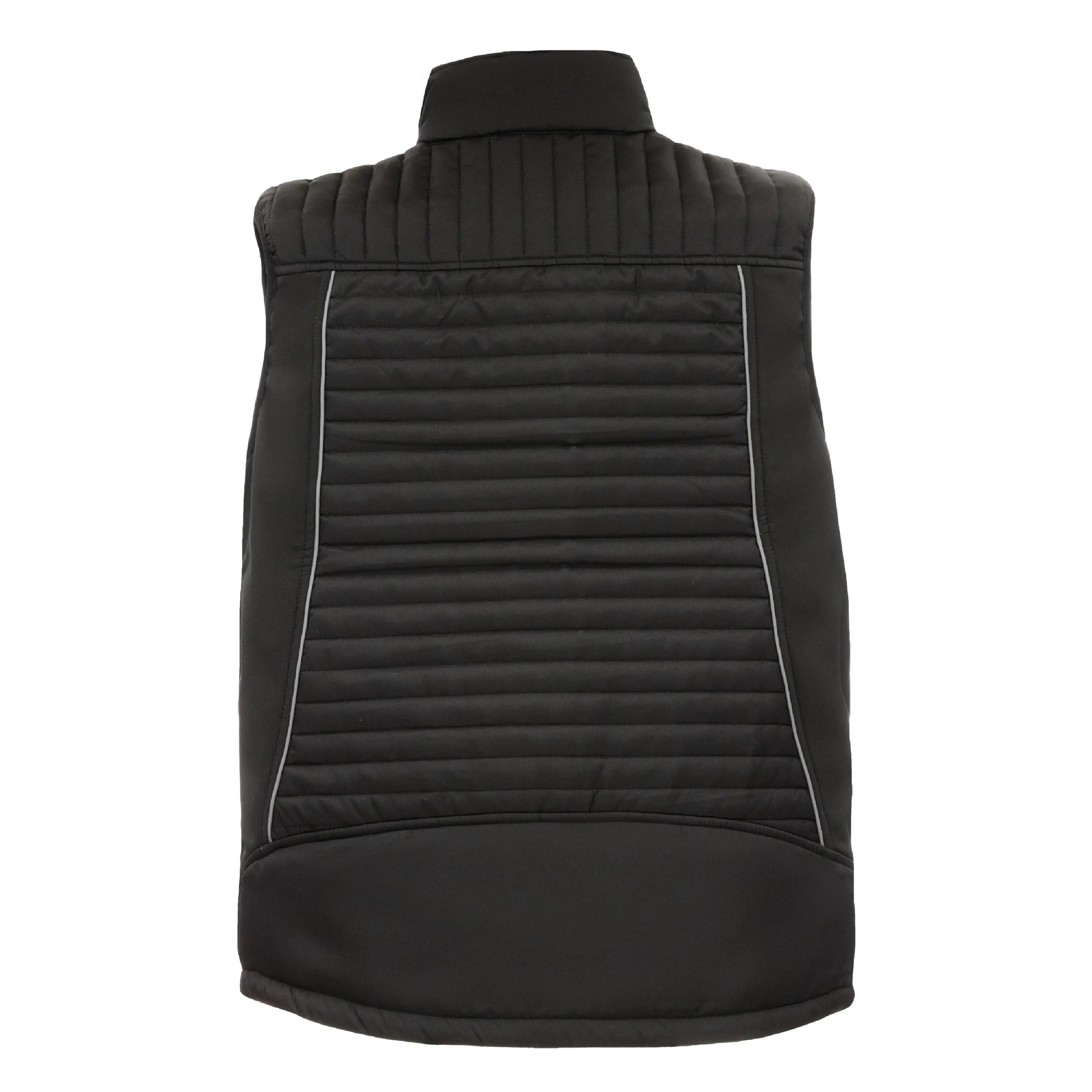 NITRAS MOTION TEX PLUS, gesteppte Softshellweste, schwarz - KERA Arbeitsschutz