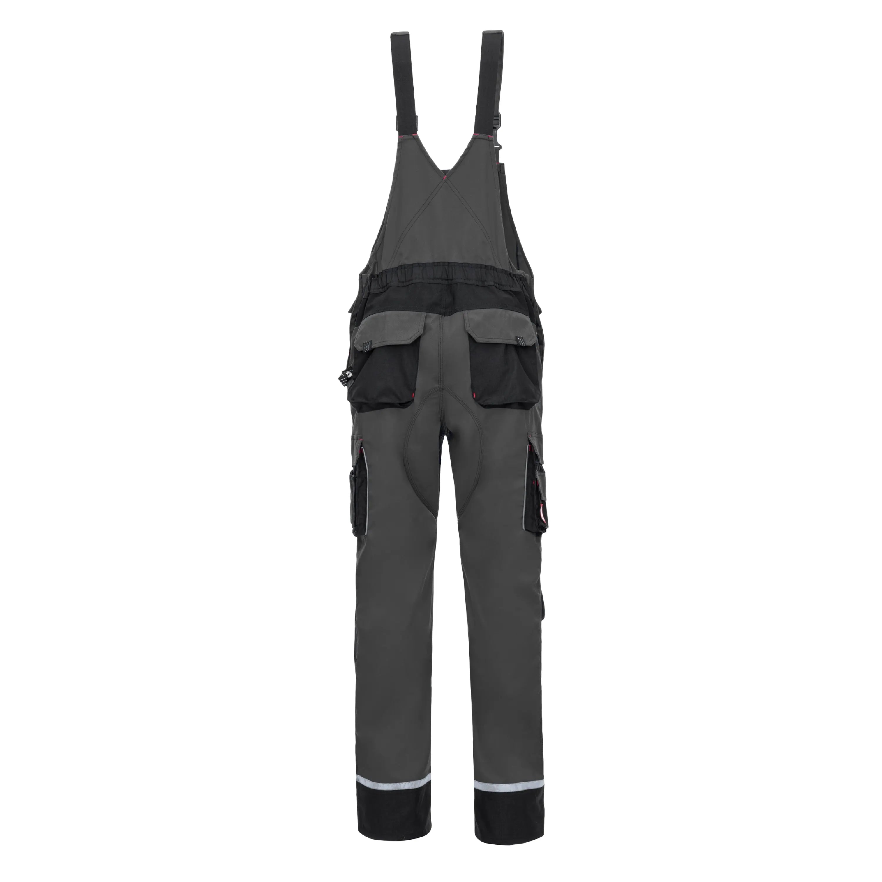 NITRAS MOTION TEX PRO FX, Latzhose, grau / schwarz, OEKO-TEX - KERA Arbeitsschutz