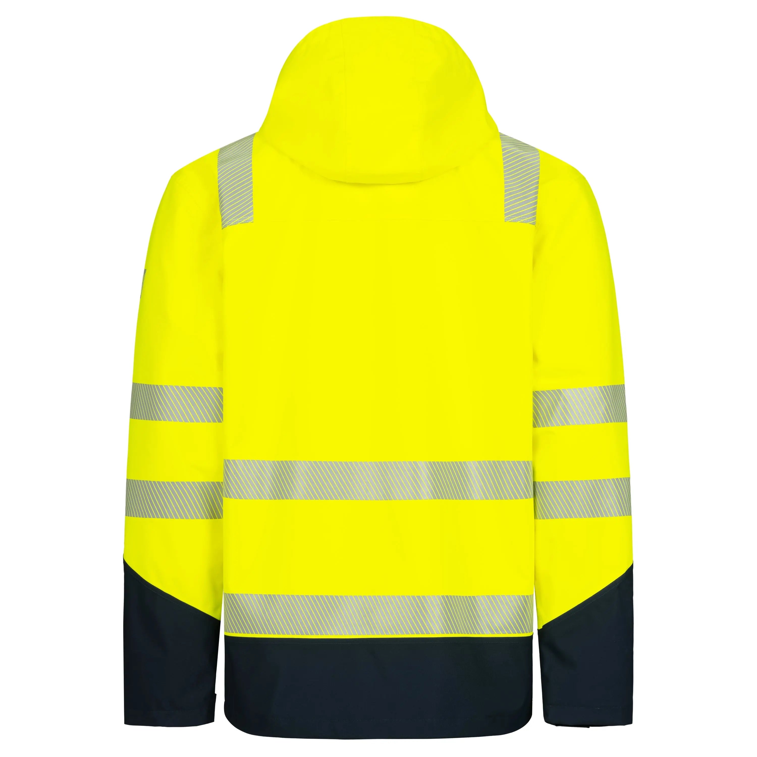 NITRAS MOTION TEX VIZ PLUS, Warn-Multifunktionsjacke, neongelb / marineblau, EN ISO 13688, EN ISO 20471, EN 343, EN 342 - KERA Arbeitsschutz