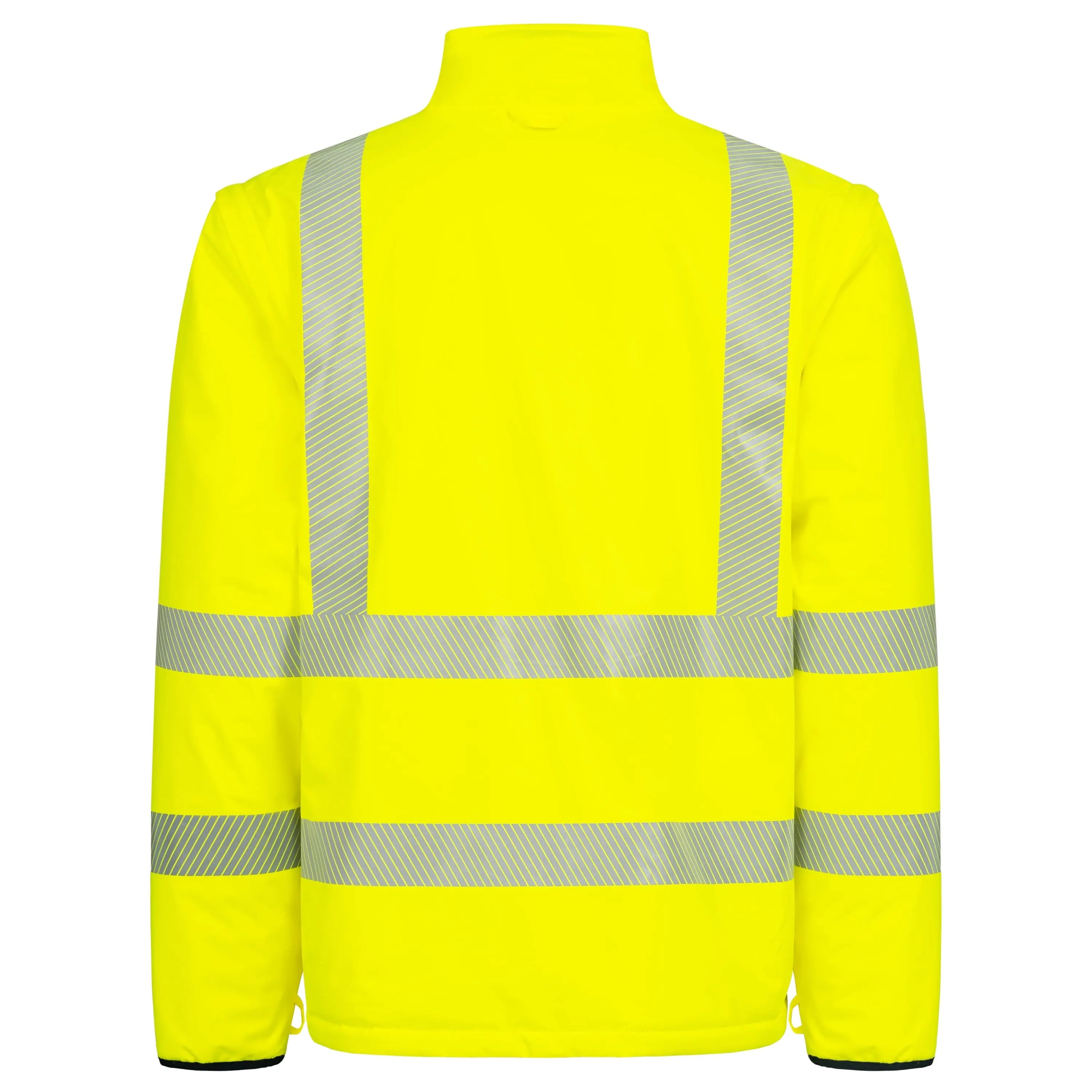 NITRAS MOTION TEX VIZ PLUS, Warn-Multifunktionsjacke, neongelb / marineblau, EN ISO 13688, EN ISO 20471, EN 343, EN 342 - KERA Arbeitsschutz