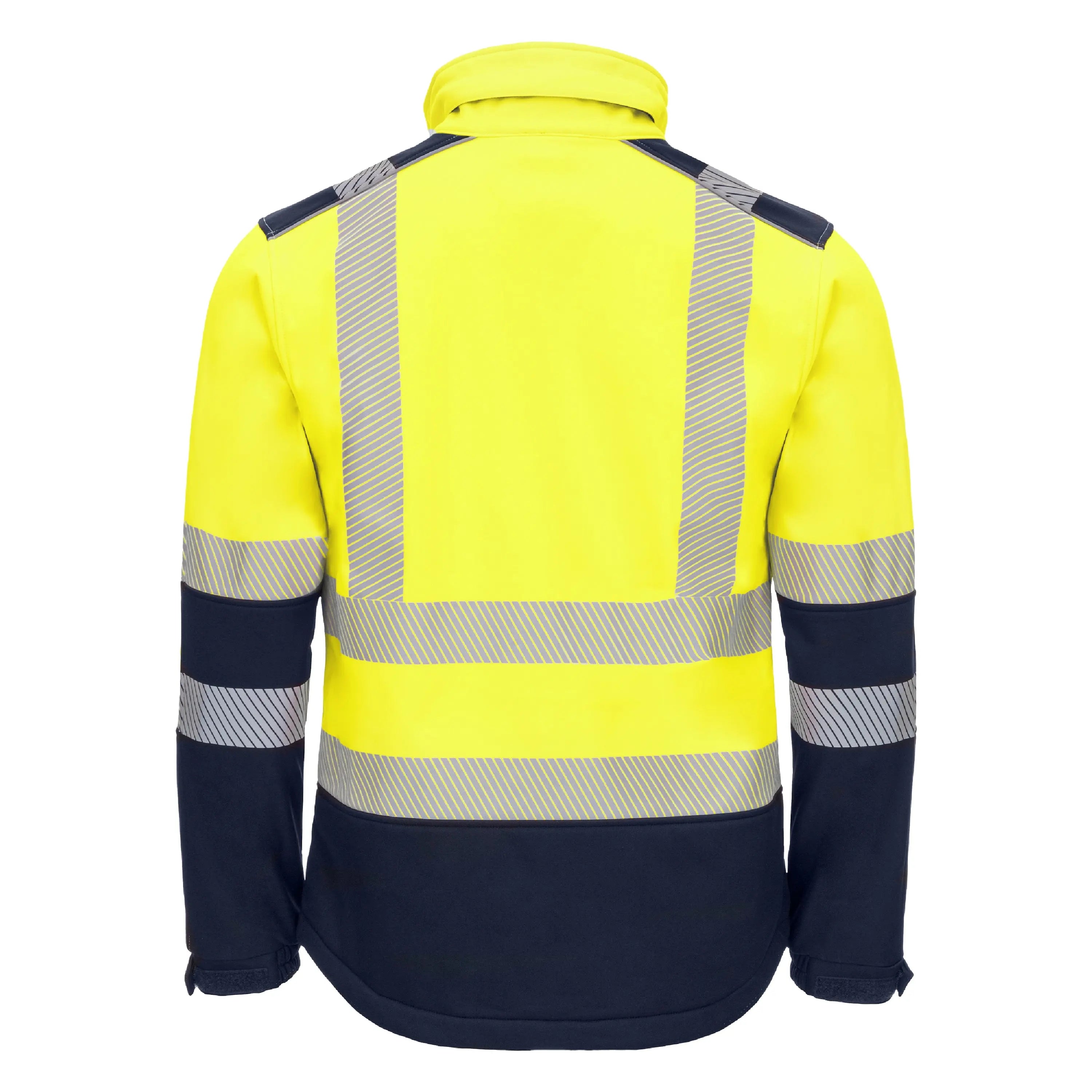 NITRAS MOTION TEX VIZ, Warnschutz-Softshelljacke, EN ISO 13688, EN ISO 20471 - KERA Arbeitsschutz