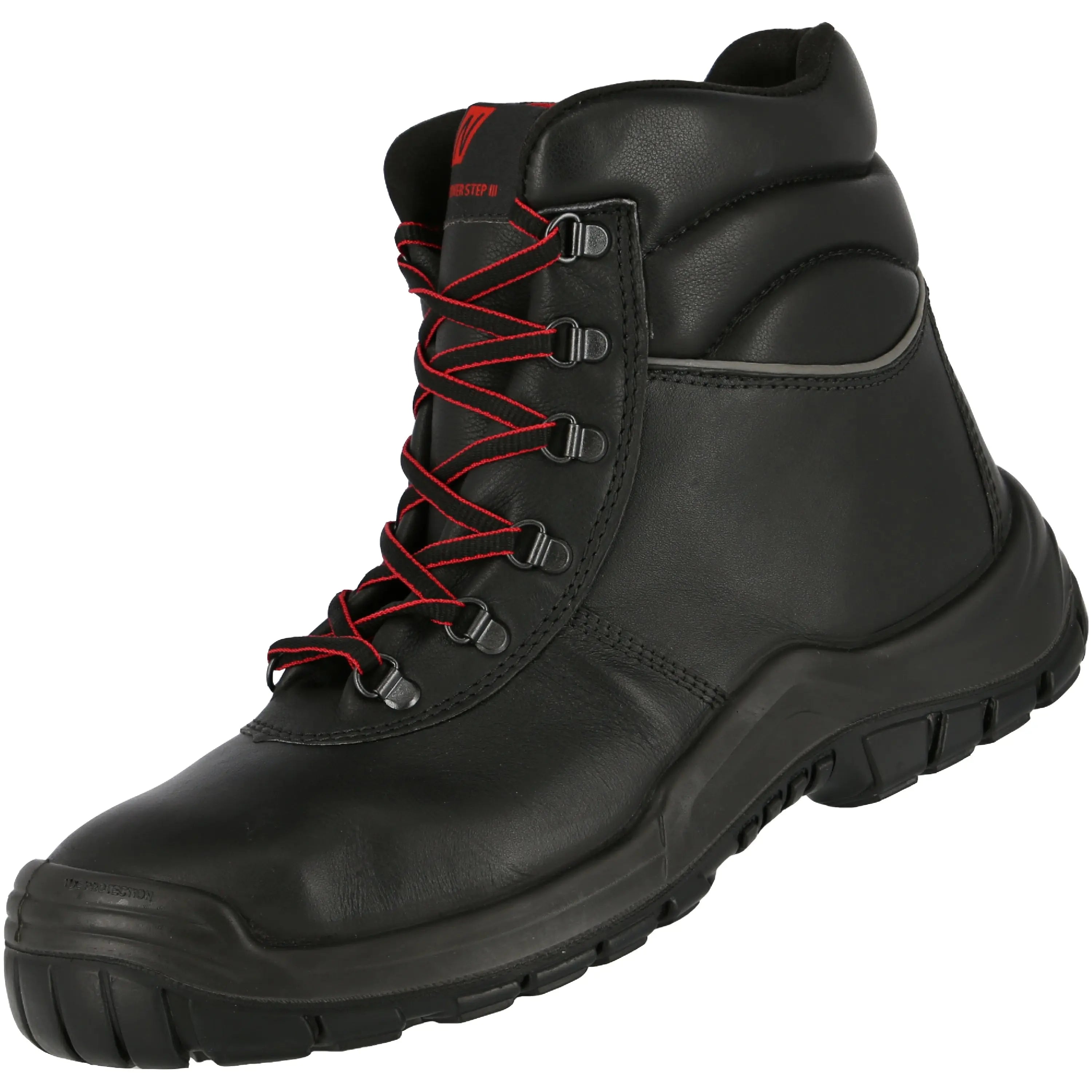 NITRAS POWER STEP MID+, S3 CI HI HRO Sicherheitsstiefel, hoch, schwarz, EN ISO 20345, DGUV Regel 112-191 - KERA Arbeitsschutz