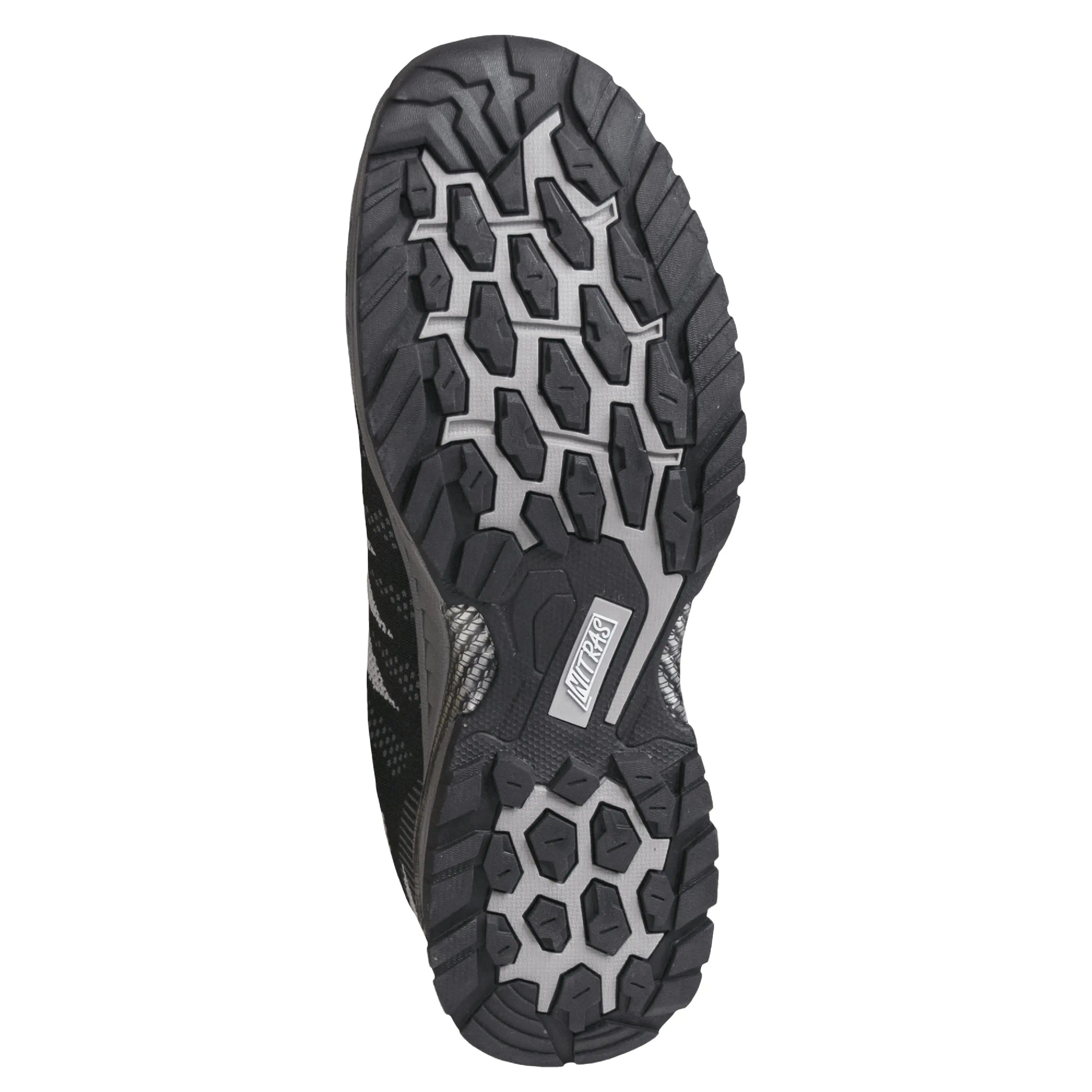 NITRAS PRO STEP FIT, Sicherheitshalbschuhe, schwarz / grau, EN ISO 20345, EN 61340-4-3, DGUV Regel 112-191 - KERA Arbeitsschutz