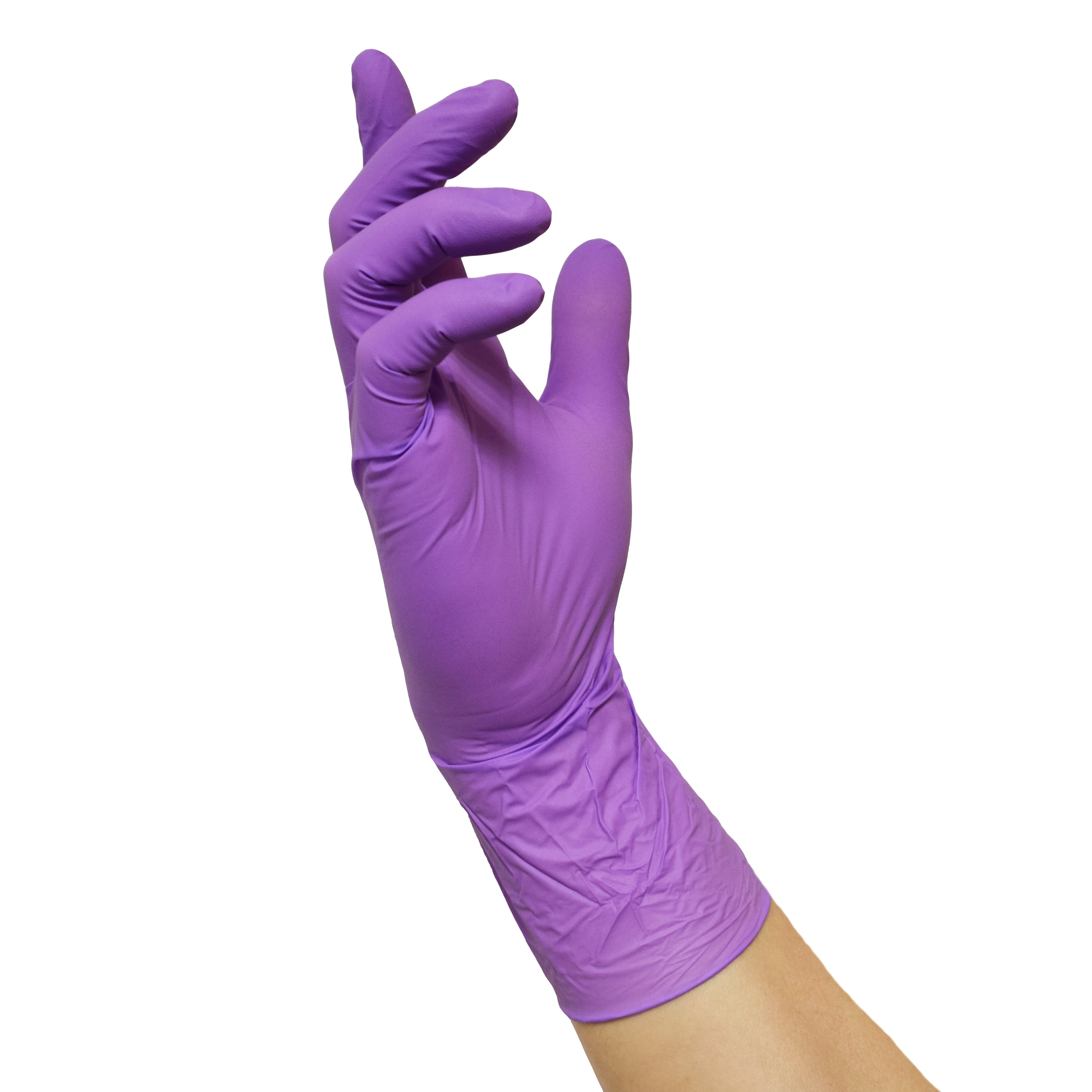 NITRAS PROTECT 300, Nitril-Einmalhandschuhe, lila, EN 455, EN ISO 21420, EN ISO 374, Box à 100 Stück 