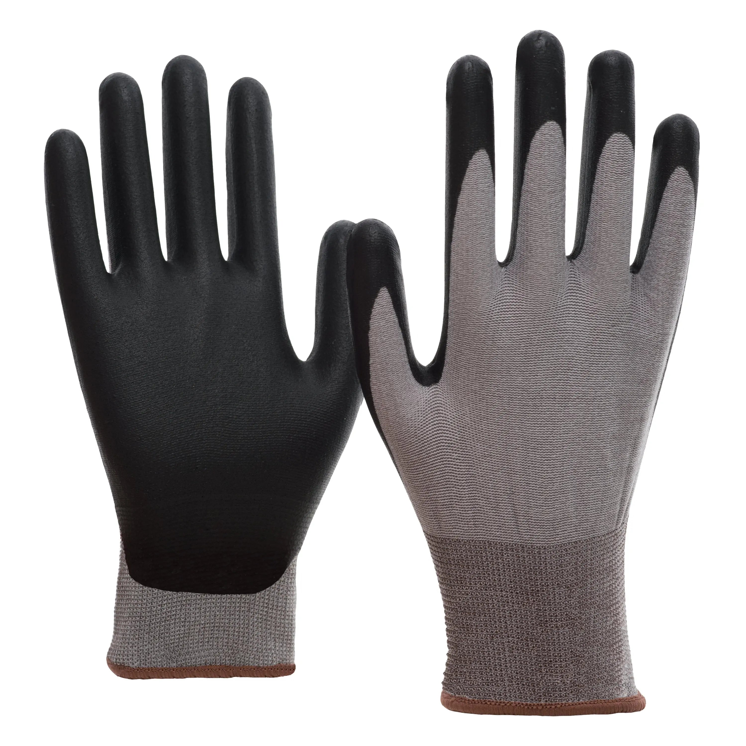 NITRAS SKIN CLEAN, Montagehandschuhe, grau / schwarz, EN 388, OEKO-TEX - KERA Arbeitsschutz