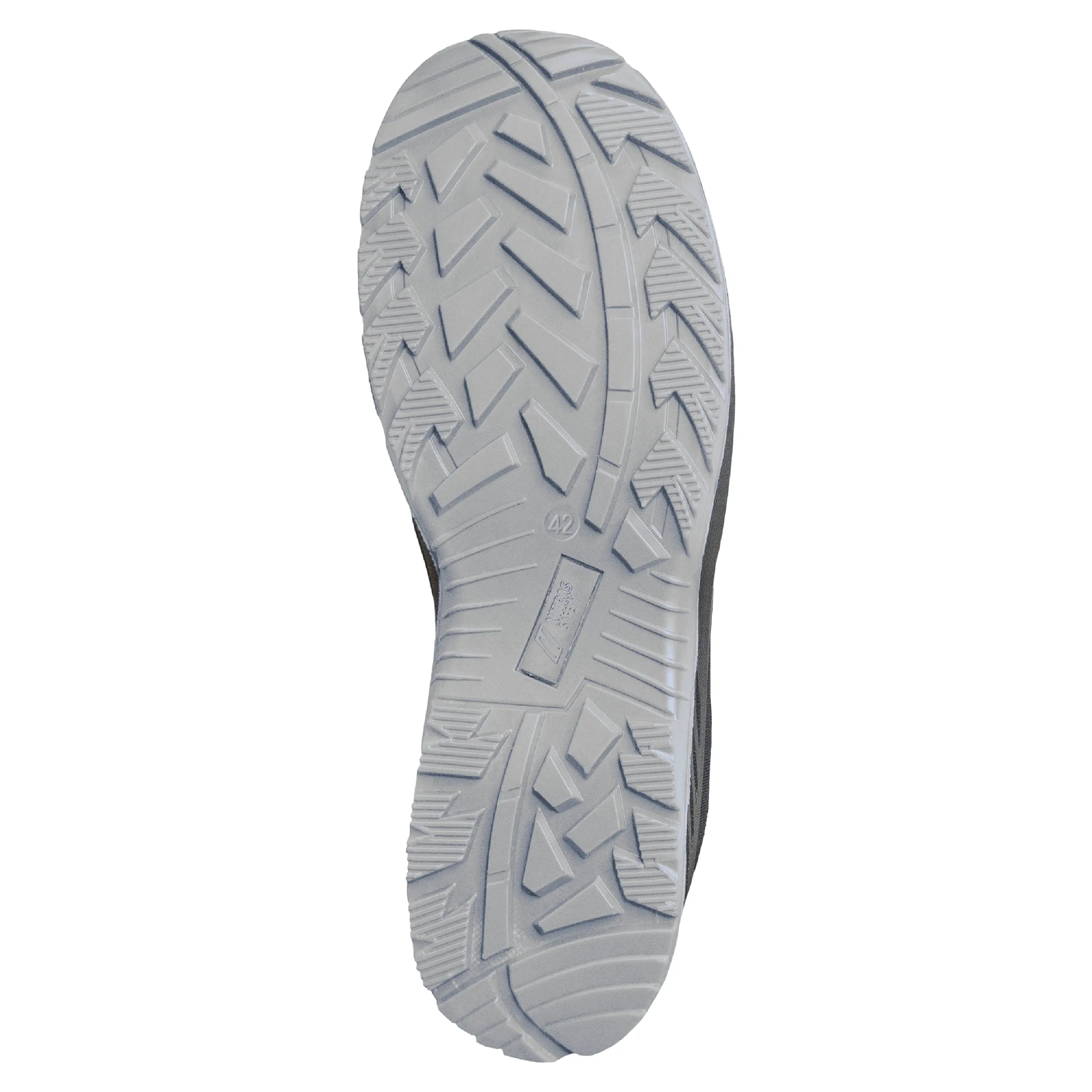 NITRAS SOLID STEP, Sicherheitshalbschuhe, S3S CI FO, strapazierfähiges Textil, schwarz, widerstandsfähige PU / PU-Laufsohle, schwarz / grau (Farbcode: 1012), EN ISO 20345, EN IEC 61340-4-3, DGUV Regel 112-191 - KERA Arbeitsschutz