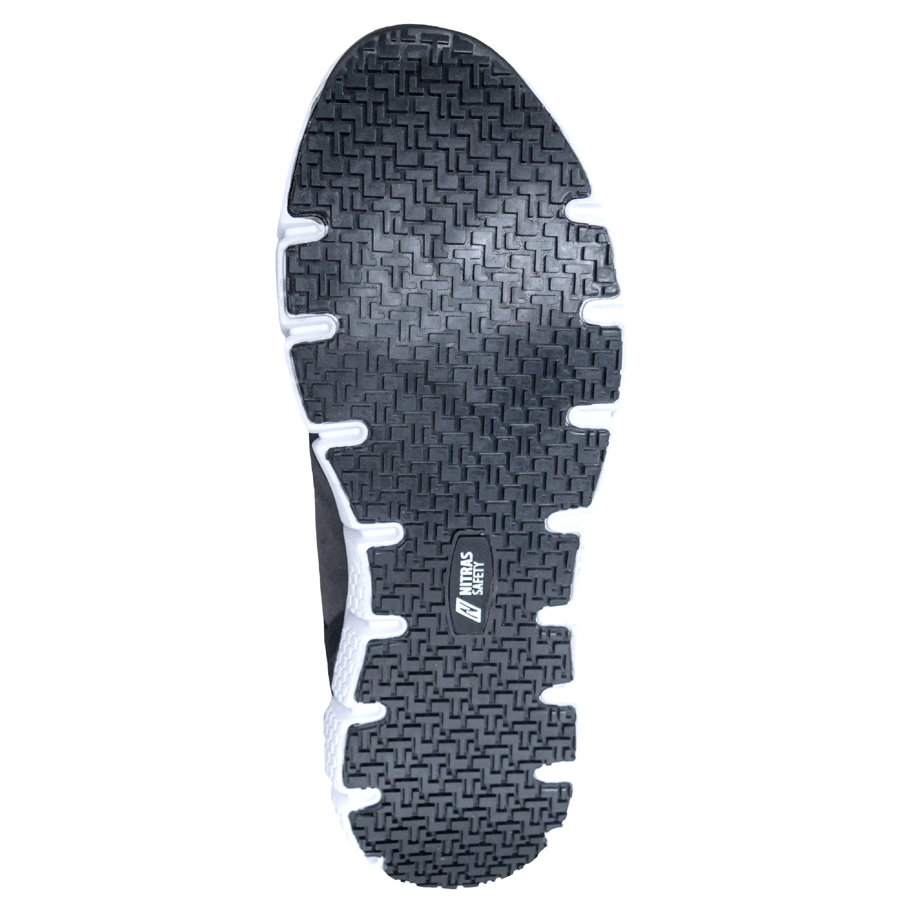 NITRAS SONIC STEP MID FIT, S3S FO HRO SC SR, Sicherheitsstiefel, halbhoch, grau / schwarz, EN ISO 20345, EN IEC 61340-4-3, DGUV Regel 112-191 - KERA Arbeitsschutz